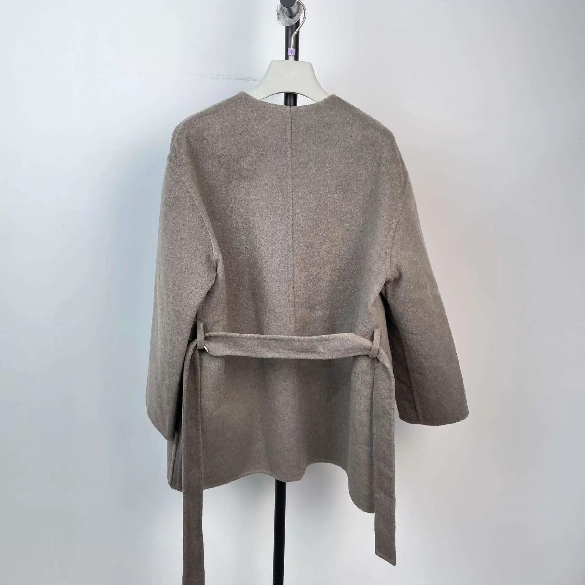 Hermes Hermès Gray Cashmere Coat 34 New with tags Size XS / US 0-2 / IT 36-38 - 2 Thumbnail