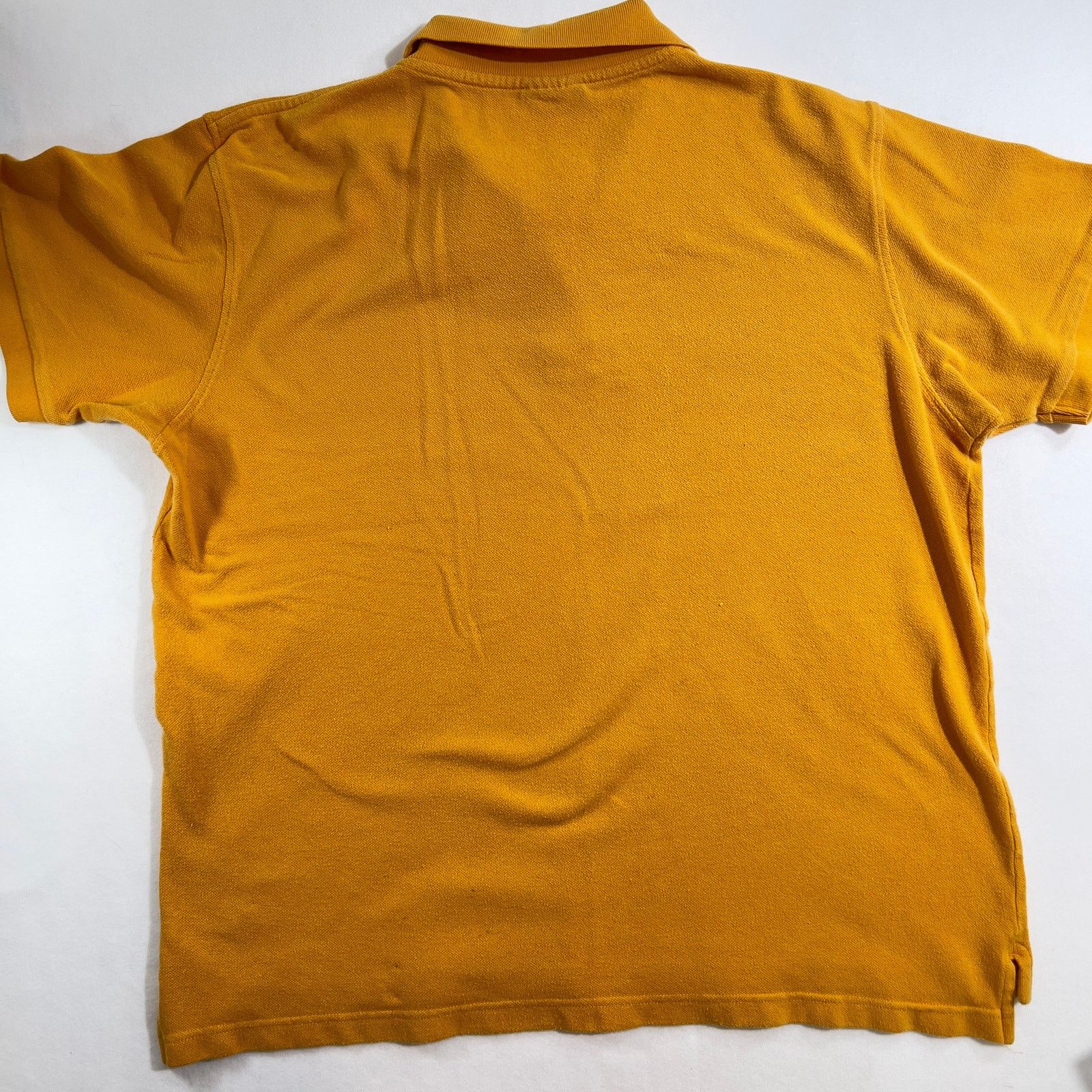 Steve And Barrys Steve & Barry's Polo Men's XL MUSTARD Yellow 100% Cotton Size US XL / EU 56 / 4 - 4 Thumbnail