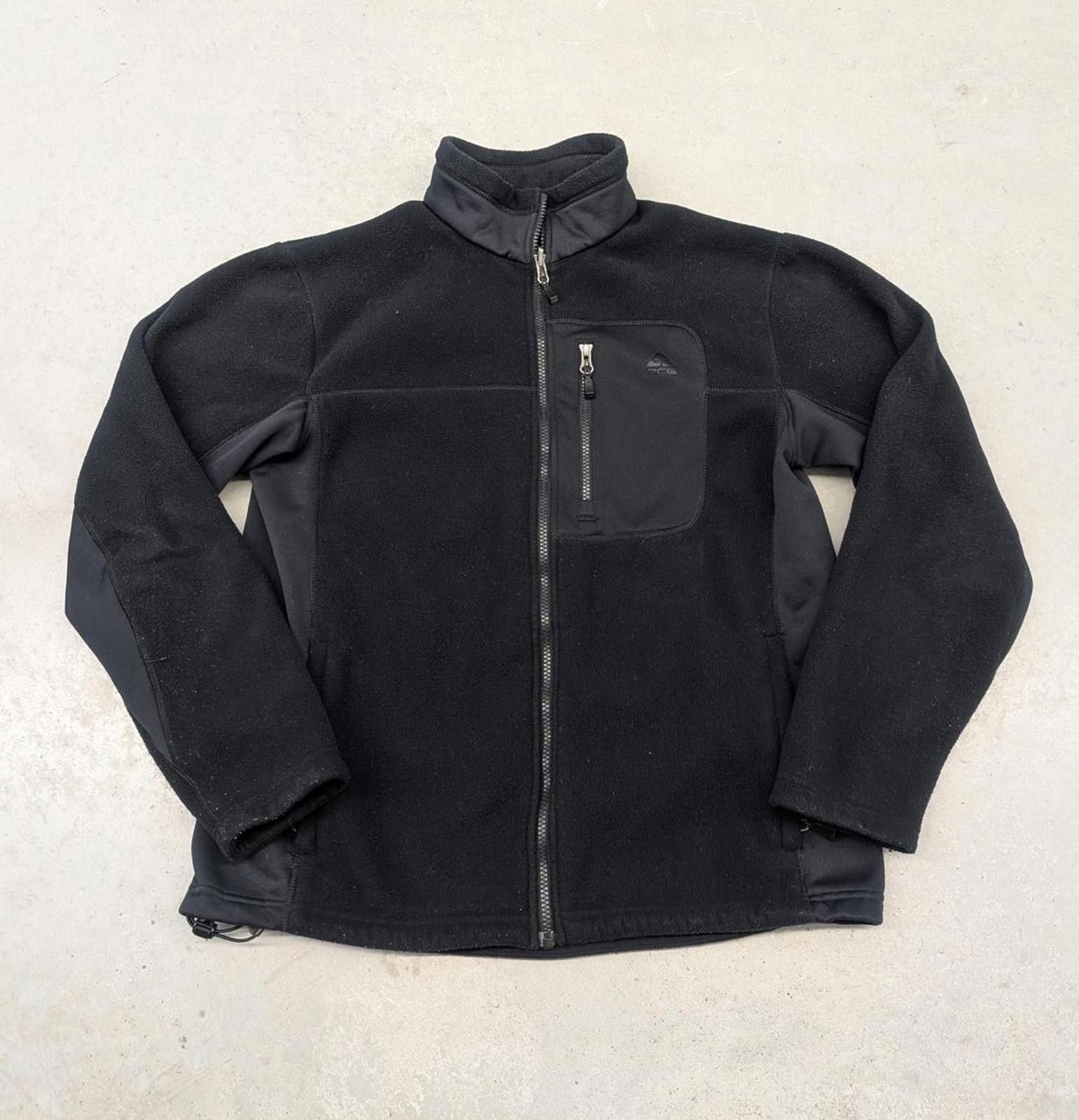 Nike Vintage Y2K Nike ACG Black Fleece Full Zip Sweater Size US M / EU 48-50 / 2 - 1 Thumbnail