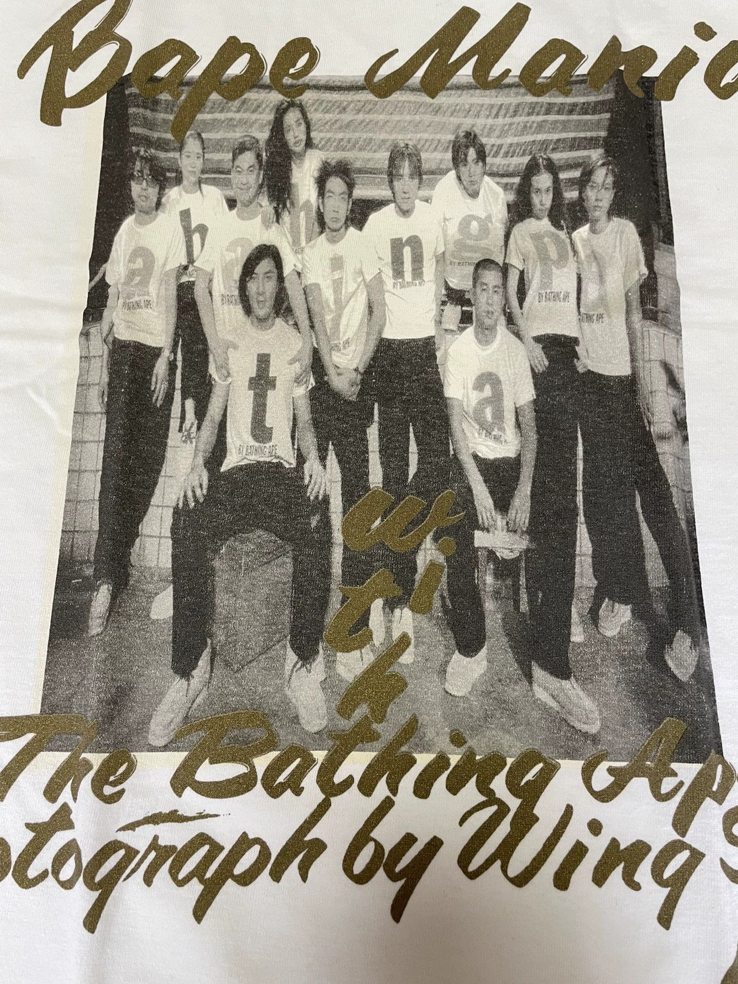 Bape BAPE 1999 HKO Stars-Signed SS Tee M New Size US M / EU 48-50 / 2 - 6 Thumbnail