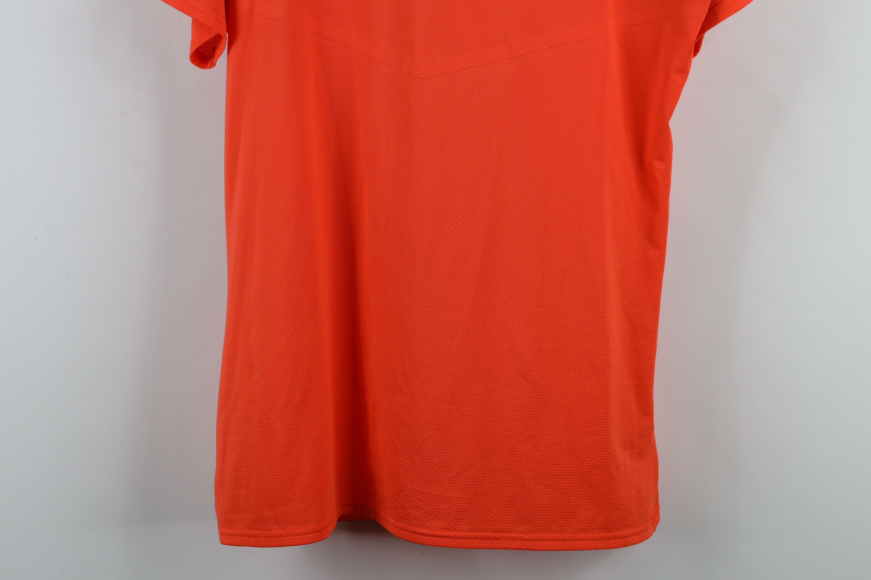 Gymshark × Vintage Gymshark Vented Knit Speed Running Gym T-Shirt Orange Size US M / EU 48-50 / 2 - 3 Thumbnail