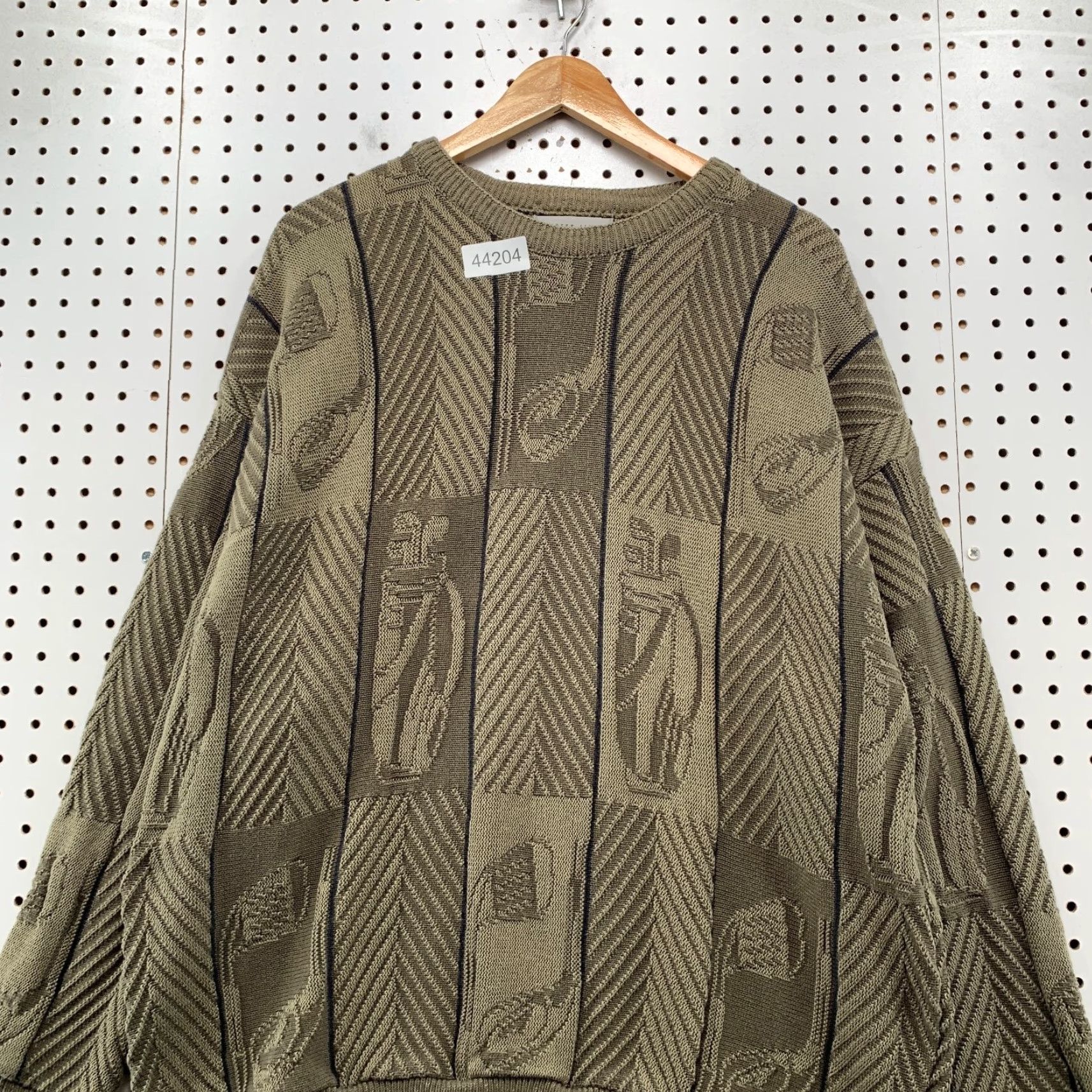 Vintage VINTAGE Cypress Links Knit Crewneck Sweater Mens XL Brown Golf Graphic Knit USA Cypress Links Sweater Mens XL Brown Golf Embroidered 90s Decade Size US XL / EU 56 / 4 - 2 Thumbnail
