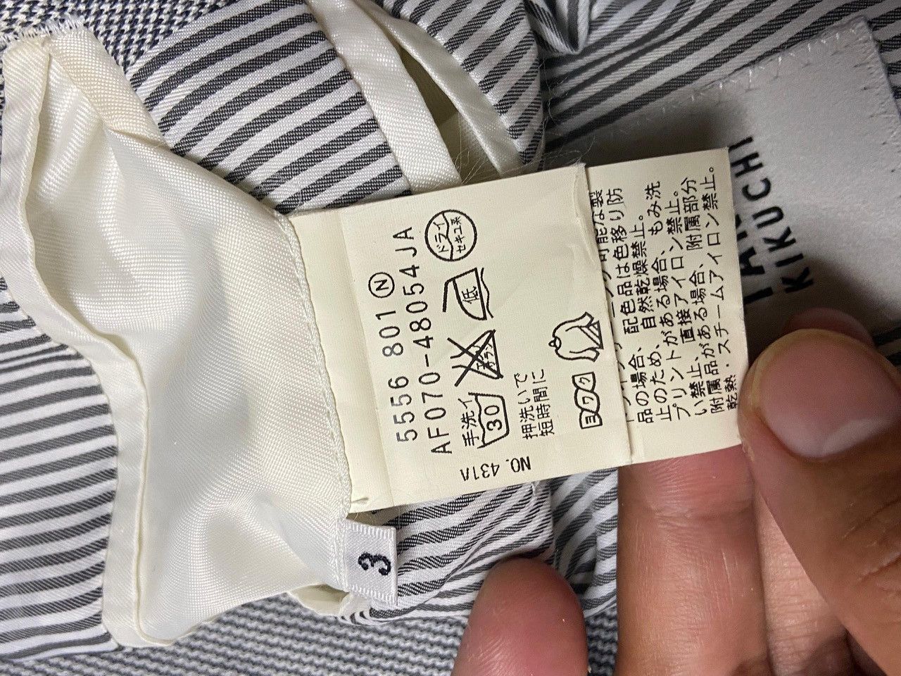 Japanese Brand × Takeo Kikuchi × Vintage Vintage Takeo Kikuchi Brand Light Blazer (130) Size US XXS / EU 40 - 10 Thumbnail