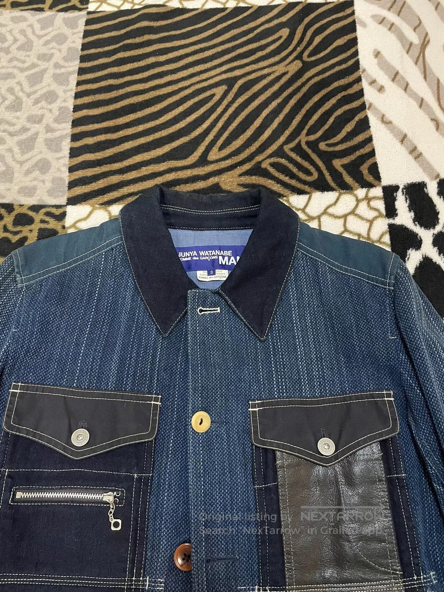 Junya Watanabe Junya Watanabe Man Indigo Dyed Jacket. Size US S / EU 44-46 / 1 - 3 Thumbnail