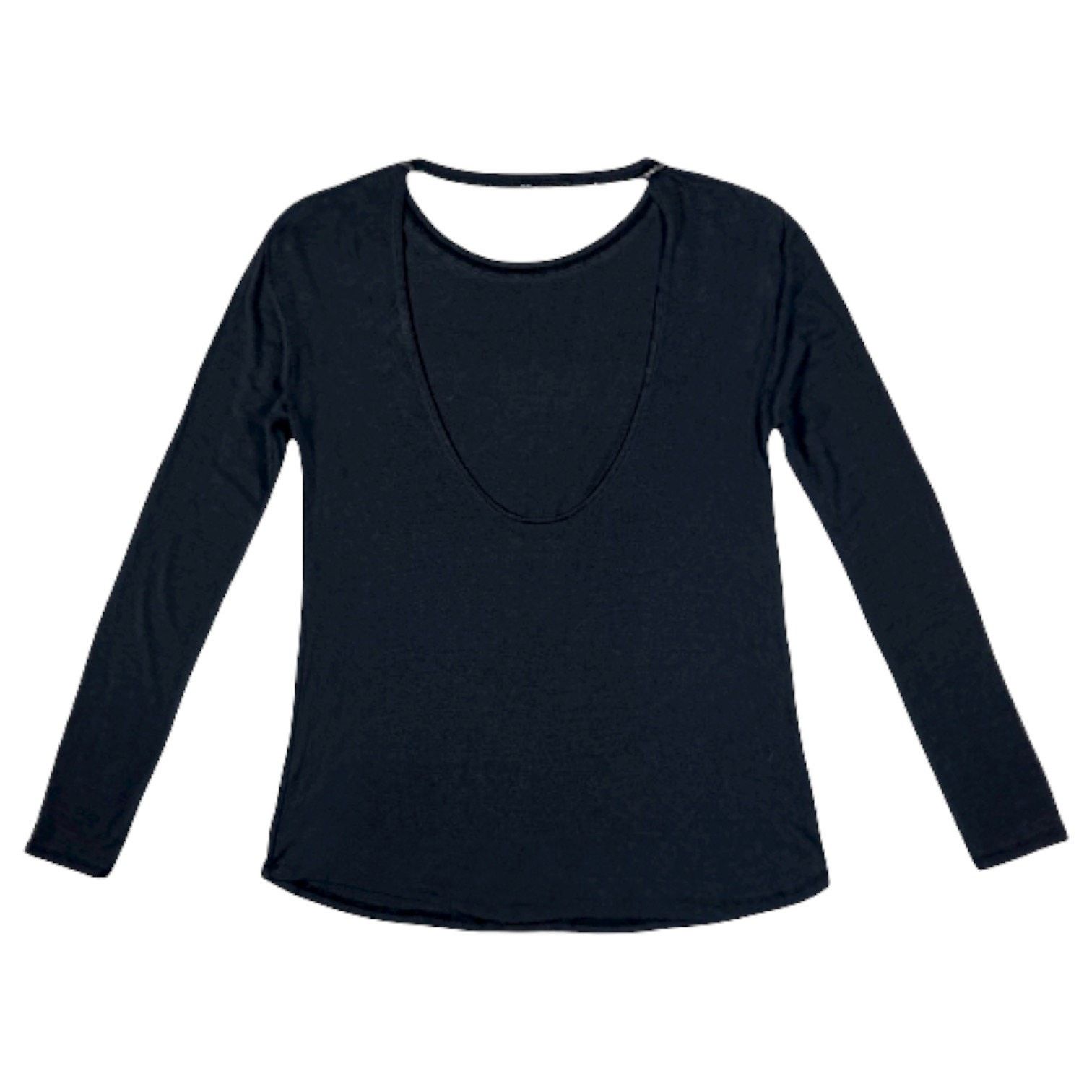 Majestic Majestic Top in Black | Size L Size L / US 10 / IT 46 - 2 Thumbnail