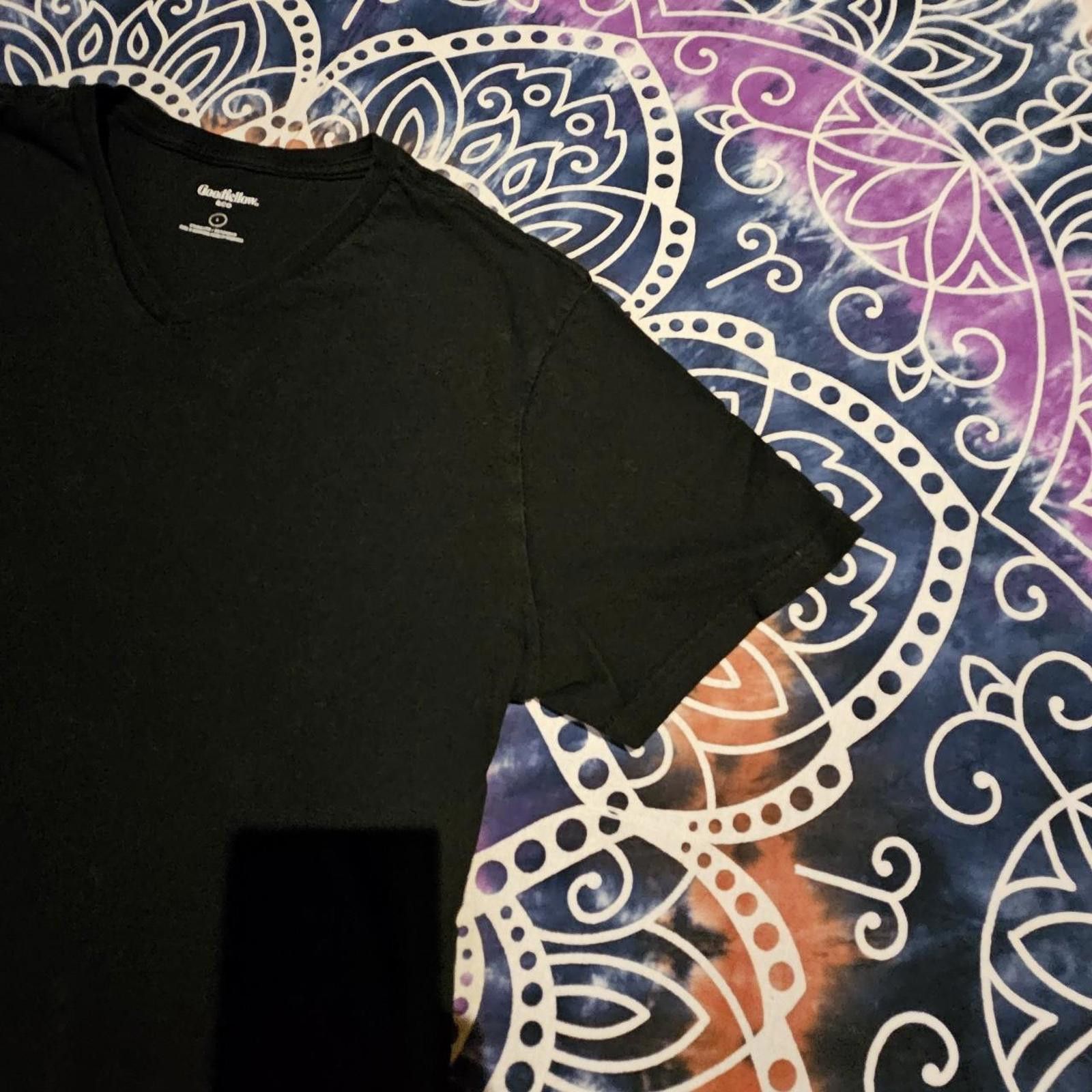 Designer Goodfellow & Co. Men's Black Tshirt Size US L / EU 52-54 / 3 - 3 Thumbnail