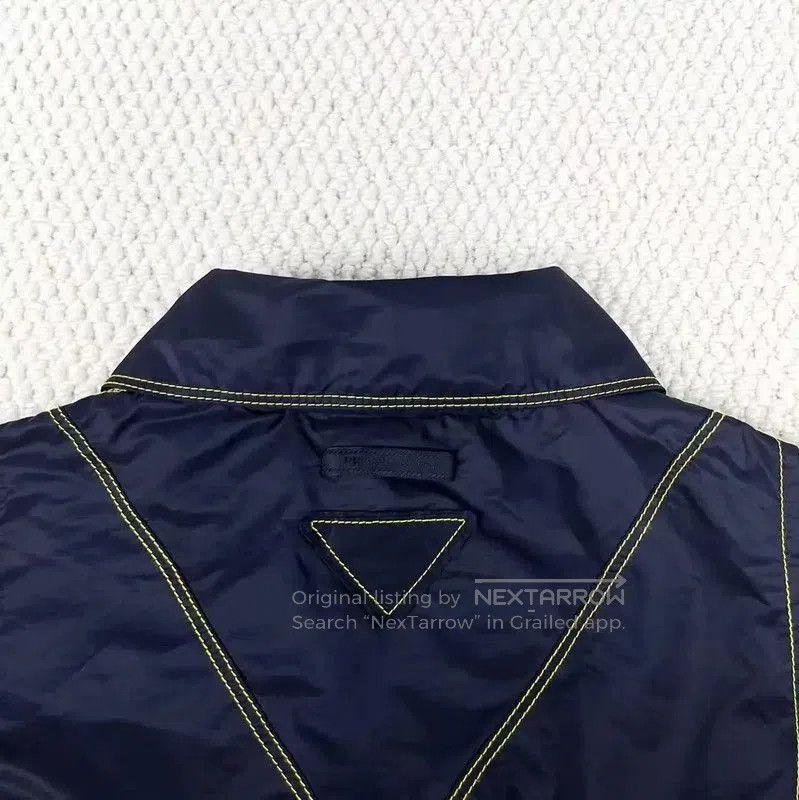 Prada Prada M Black Nylon Long Jacket for Men. Size US M / EU 48-50 / 2 - 3 Thumbnail