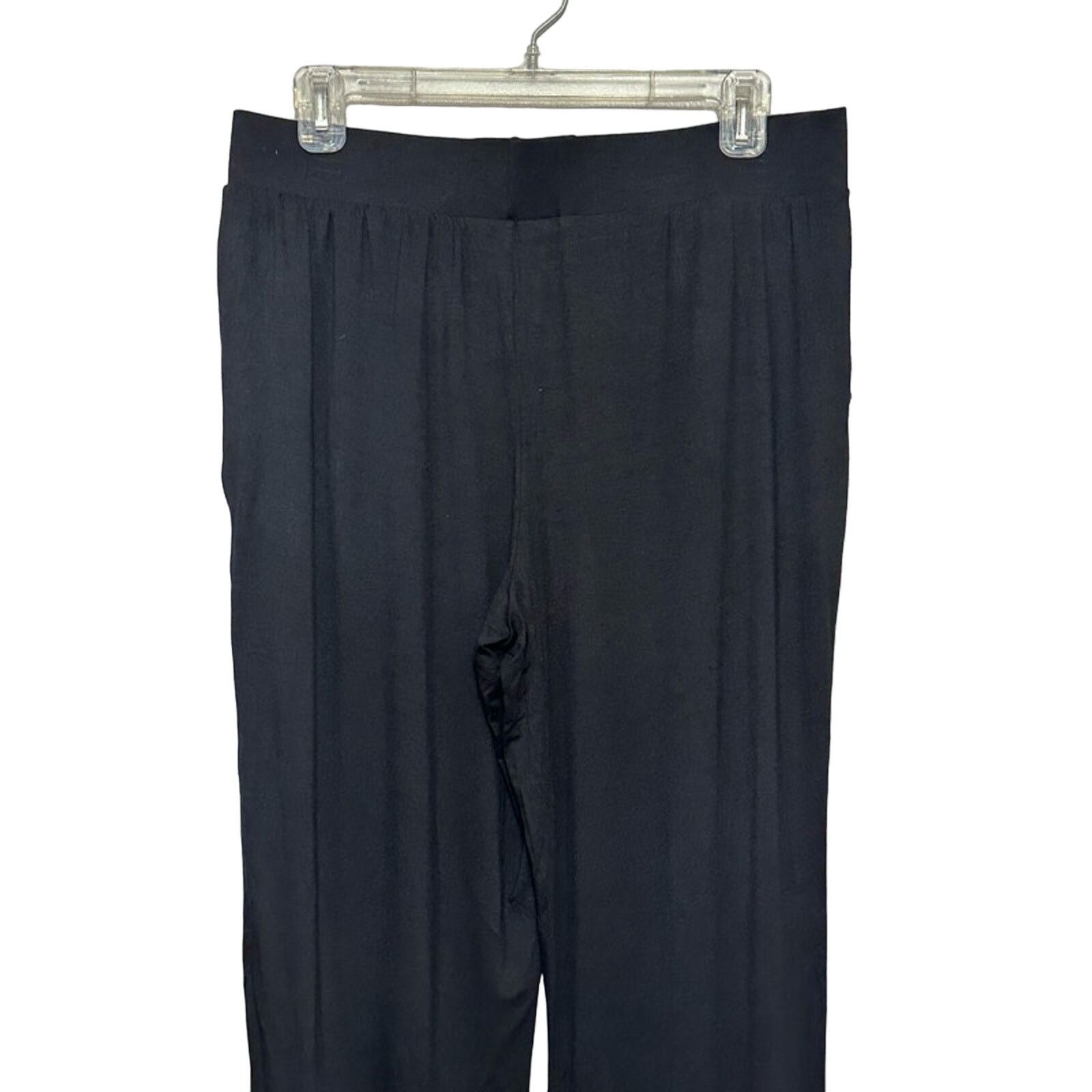 Other Blis Pants High Rise Pull On Cropped Yoga Black Women's L Size 32" / US 10 / IT 46 - 6 Thumbnail
