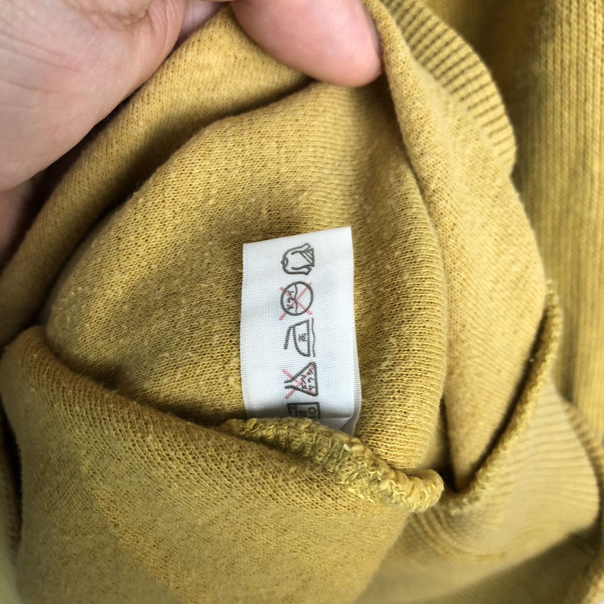Homespun Knitwear × Japanese Brand Bavo vintage for ladies Yellow Knitwear #A2476 Size M / US 6-8 / IT 42-44 - 12 Thumbnail