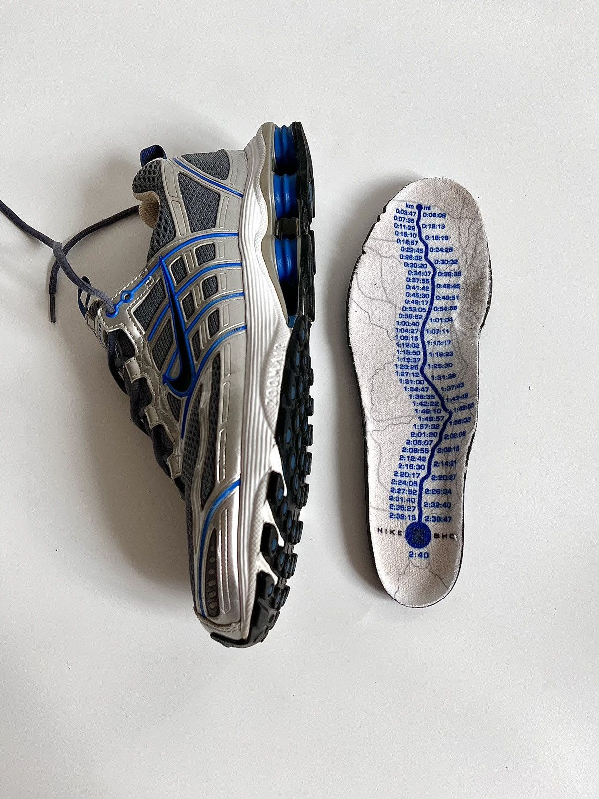 Nike Vintage Nike Shox 2:40 Marathon 2005 Size US 10.5 / EU 43-44 - 10 Thumbnail