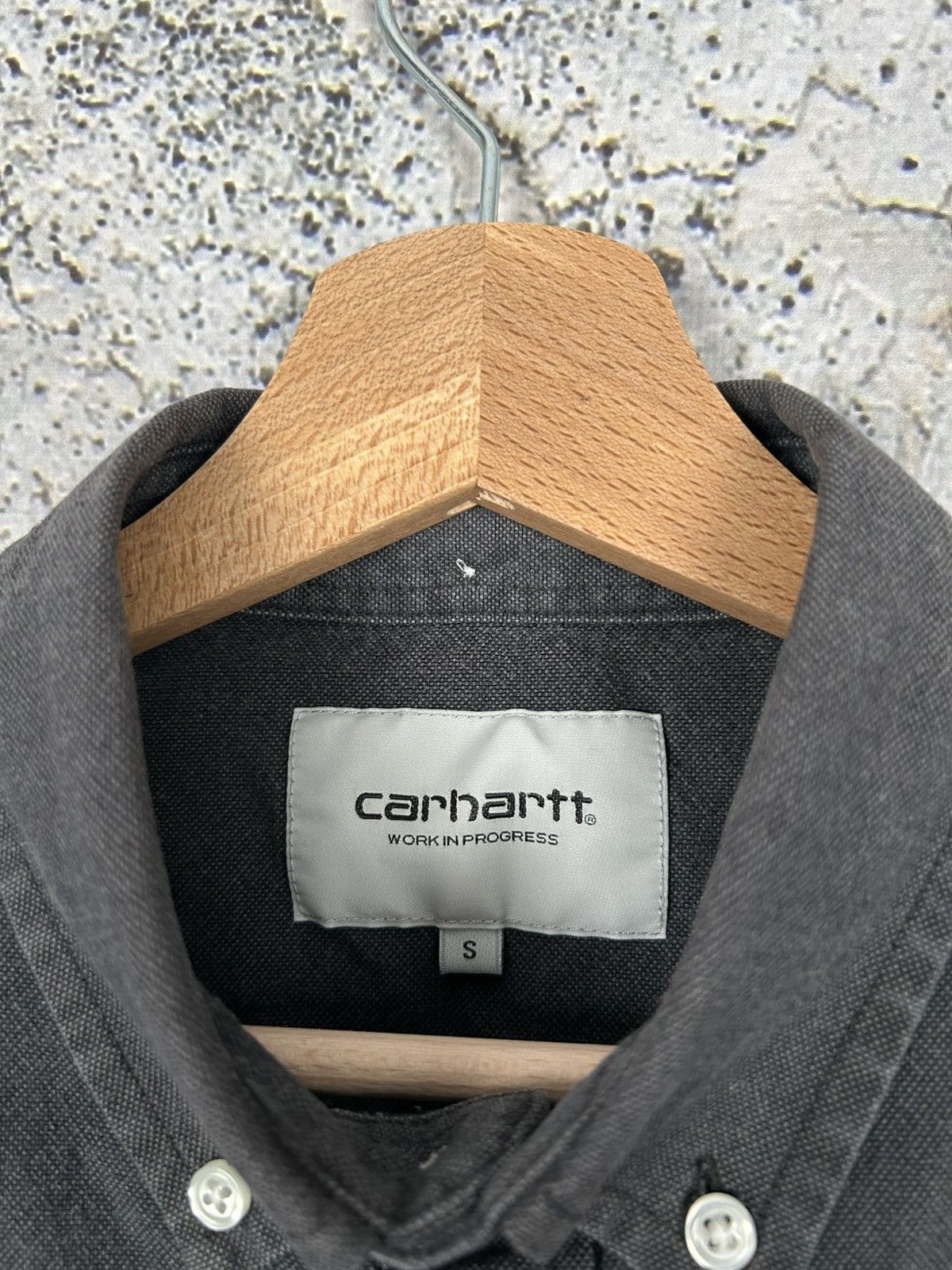 Carhartt Vintage Carhartt WIP Black Dalton Shirt Streetwear Workwear Size US S / EU 44-46 / 1 - 4 Thumbnail