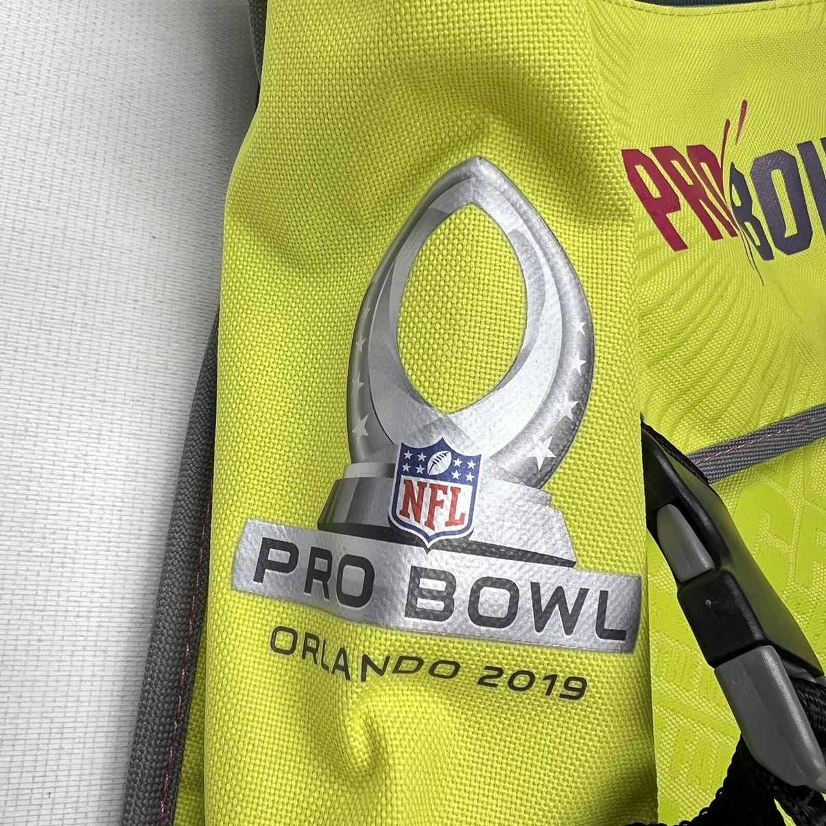 NFL NFL Pro Bowl Backpack Yellow Bag Orlando 2019 Football Sport Size ONE SIZE - 8 Thumbnail