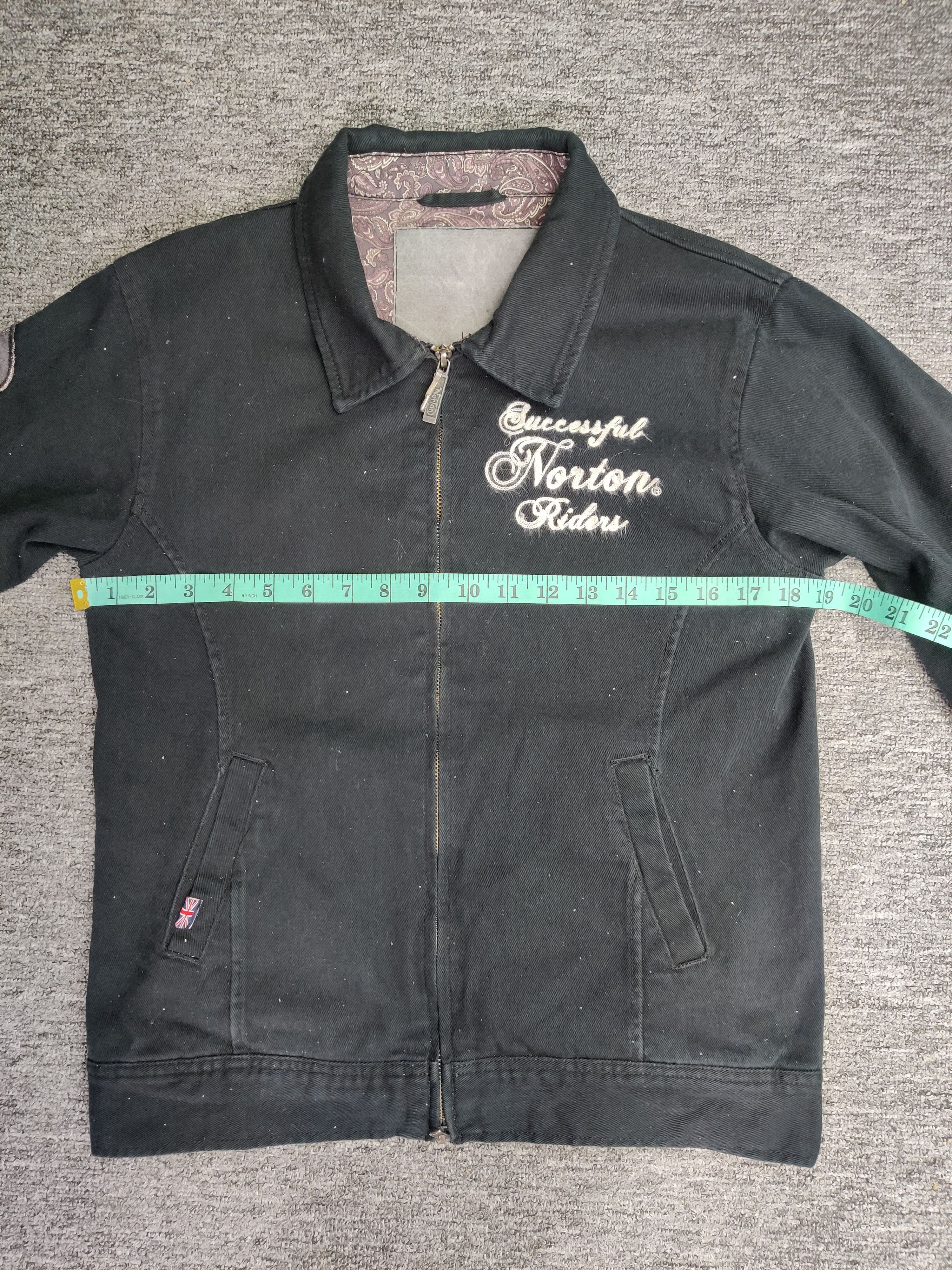 Norton Vintage Norton Embroidery Motorcycle Jacket Size US M / EU 48-50 / 2 - 15 Thumbnail