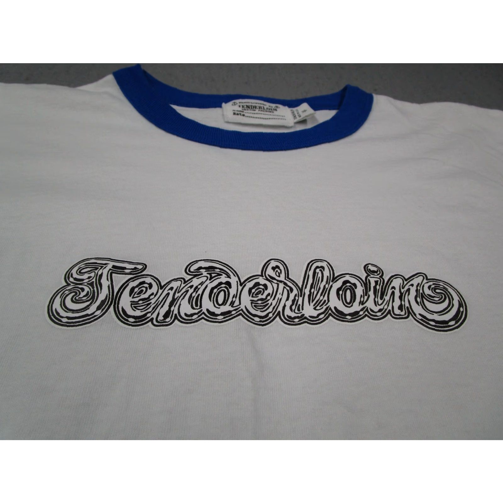 Tenderloin VINTAGE Tenderloin Men's T-Shirt Short Sleeve Crew Neck Cotton Graphic Logo 90s Retro White M Size US M / EU 48-50 / 2 - 2 Thumbnail