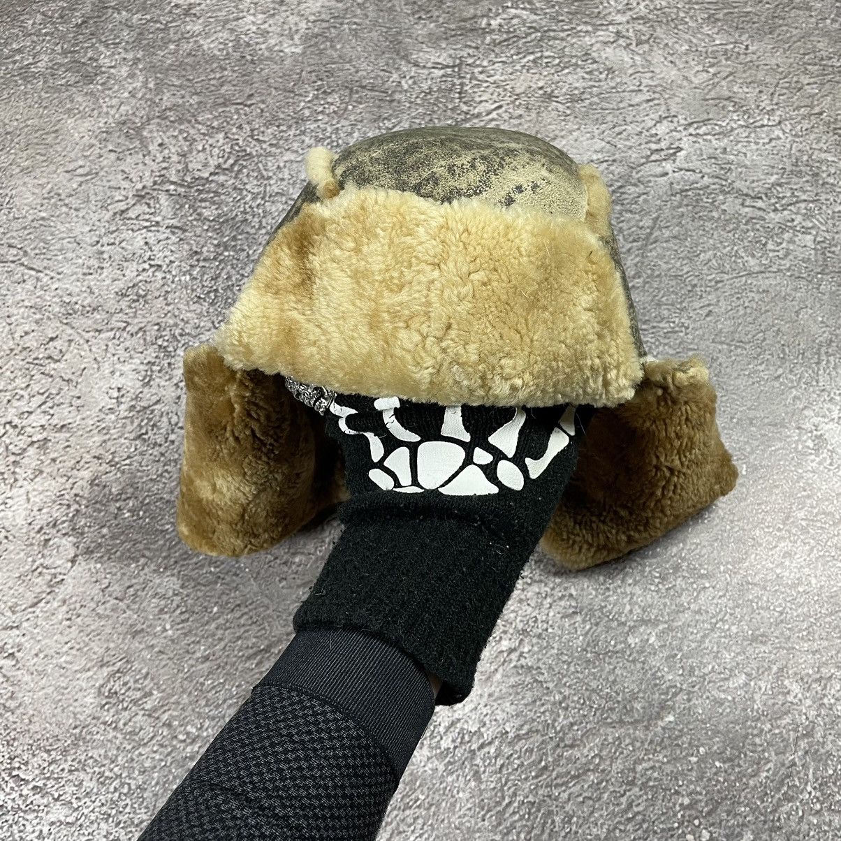 If Six Was Nine Vintage 90s Alt Beanie Mohair Ushanka Faux American VTg Size ONE SIZE - 3 Thumbnail