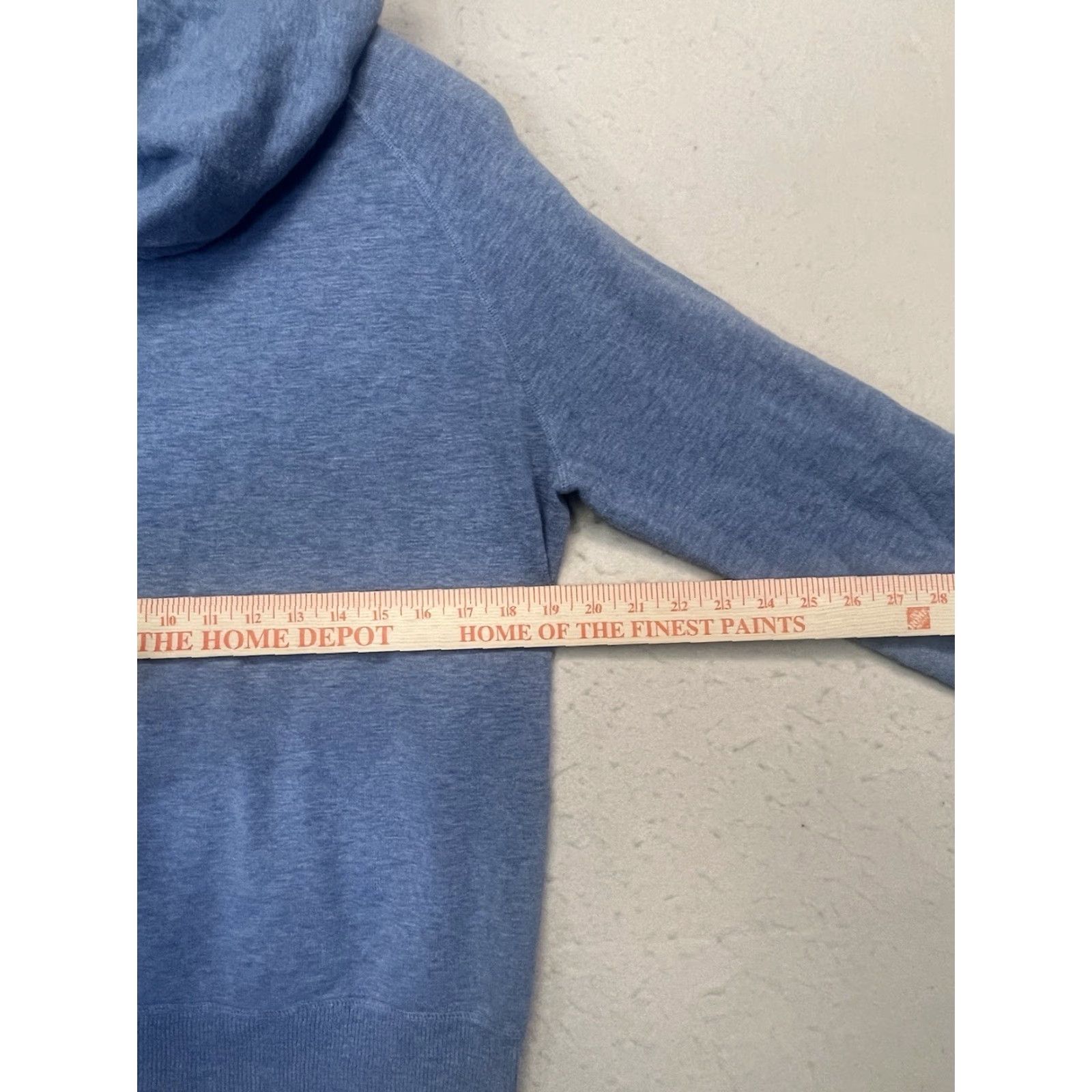 J.Crew J.CREW Hoodie Men Medium Pullover Gray Blue Pockets Casual Comfort Size M / US 6-8 / IT 42-44 - 3 Thumbnail