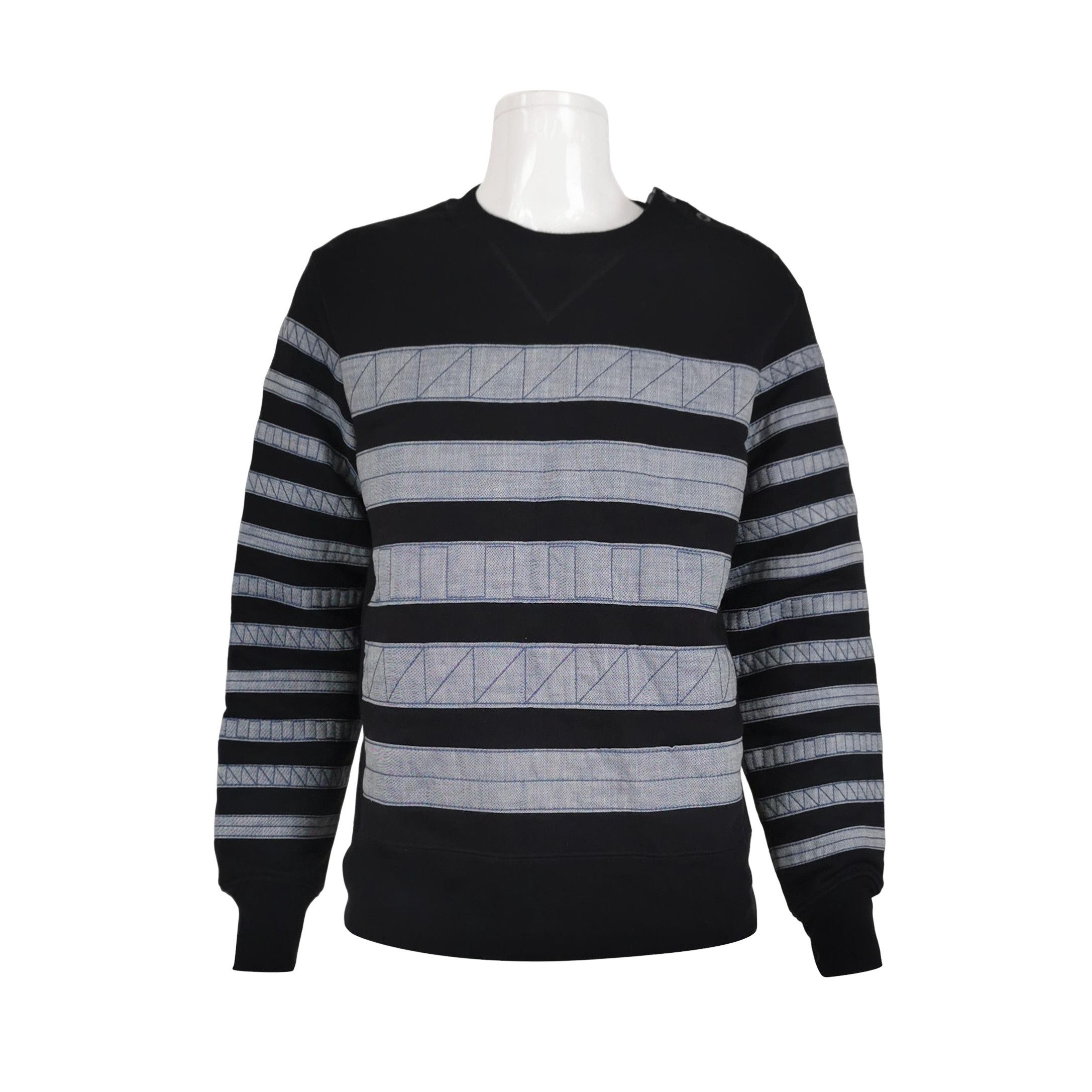 Coach Coach Striped Pattern Crewneck Sweatshirt M Size US M / EU 48-50 / 2 - 1 Thumbnail
