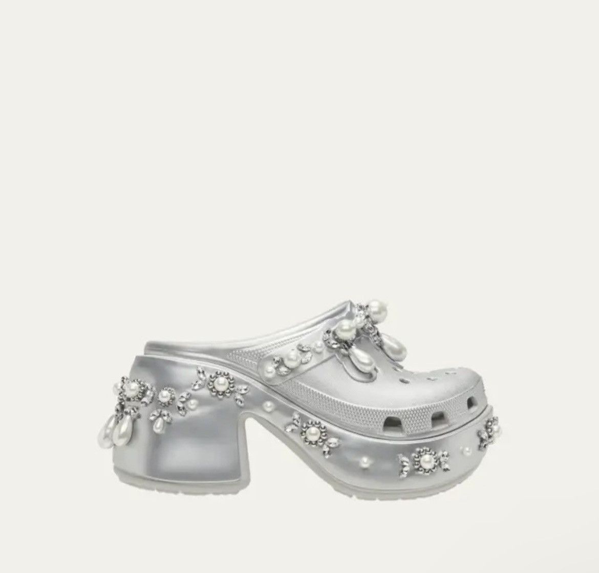 Simone Rocha Simone Rocha X Crocs Siren Spiked Clogs Size US 10 / IT 40 - 1 Thumbnail