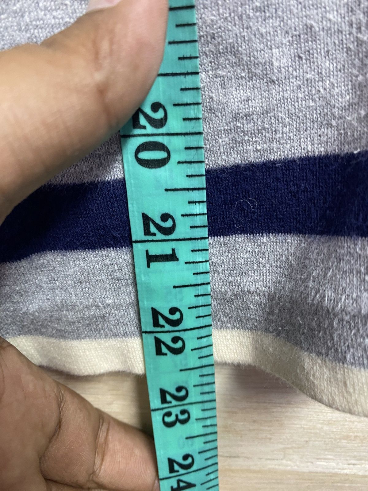 Issey Miyake vintage issey miyake I.S stripes tshirt Size M / US 6-8 / IT 42-44 - 6 Thumbnail