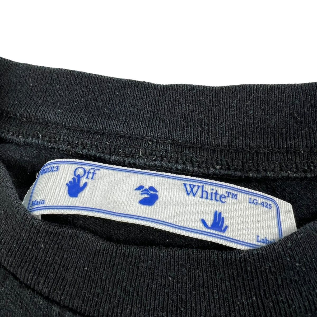 Off-White Off-White Stencil Arrows Black T Shirt Size US S / EU 44-46 / 1 - 4 Thumbnail