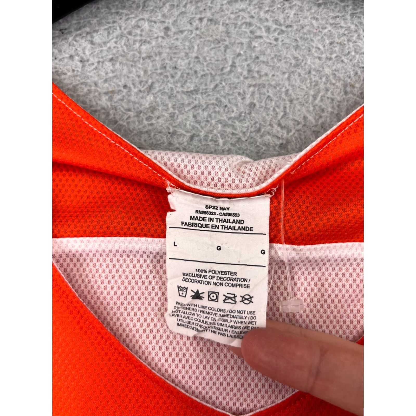 Nike Nike Lacrosse Camp Jersey Mens Large Red Sleeveless Jersey Camp Nike Lacrosse Camp Jersey Mens Large Red Sleeveless Size US L / EU 52-54 / 3 - 3 Thumbnail