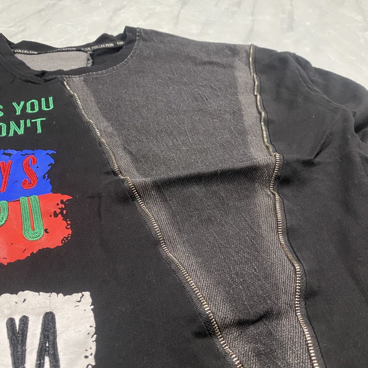Japanese Brand y2k Across Punk Goth Patches Style Crewneck Size L / US 10 / IT 46 - 4 Thumbnail