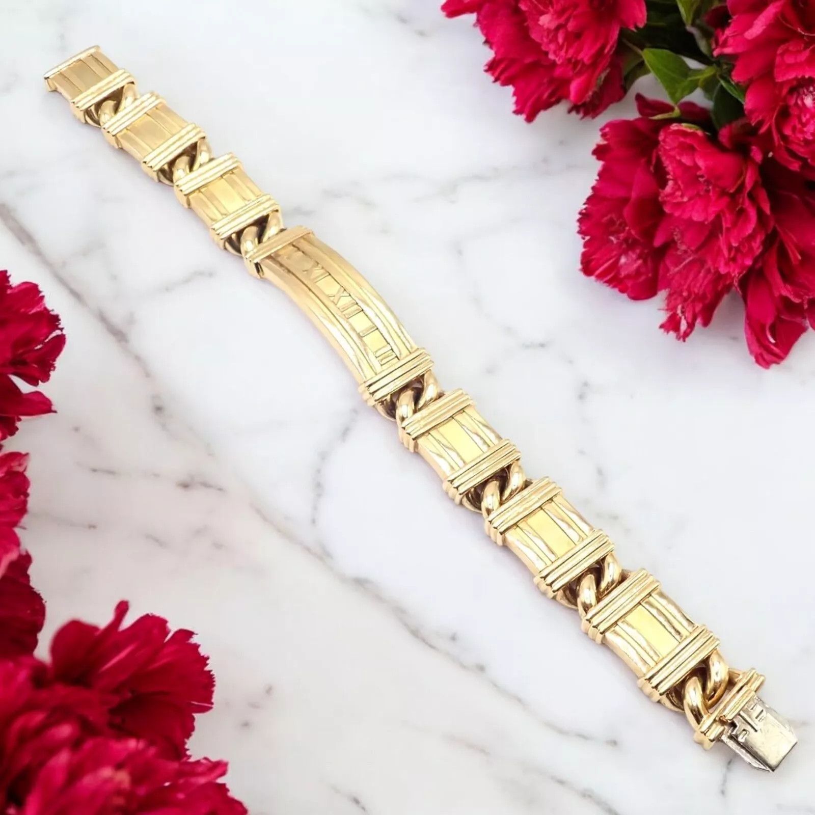 Tiffany & Co. 18k Yellow Gold Link Bracelet 1995 Size ONE SIZE - 2 Thumbnail