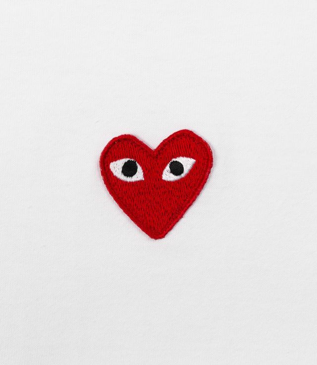 Comme des Garcons PLAY Comme des Garçons Play Oversized Heart Tee White Size US L / EU 52-54 / 3 - 2 Thumbnail