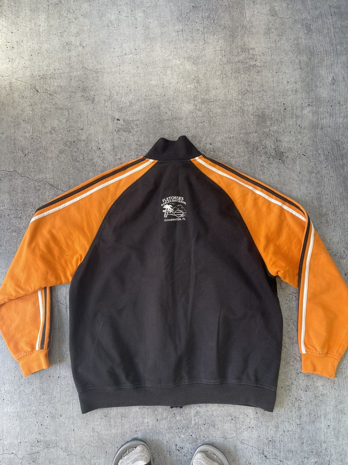 Harley Davidson × Vintage 2008s Harley Davidson Zip Up Hoodie Size US XL / EU 56 / 4 - 7 Thumbnail