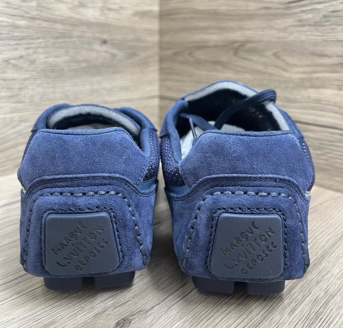 Louis Vuitton Louis Vuitton Rally Blue Retro Sneakers J41 Size US 7 / EU 40 - 5 Thumbnail