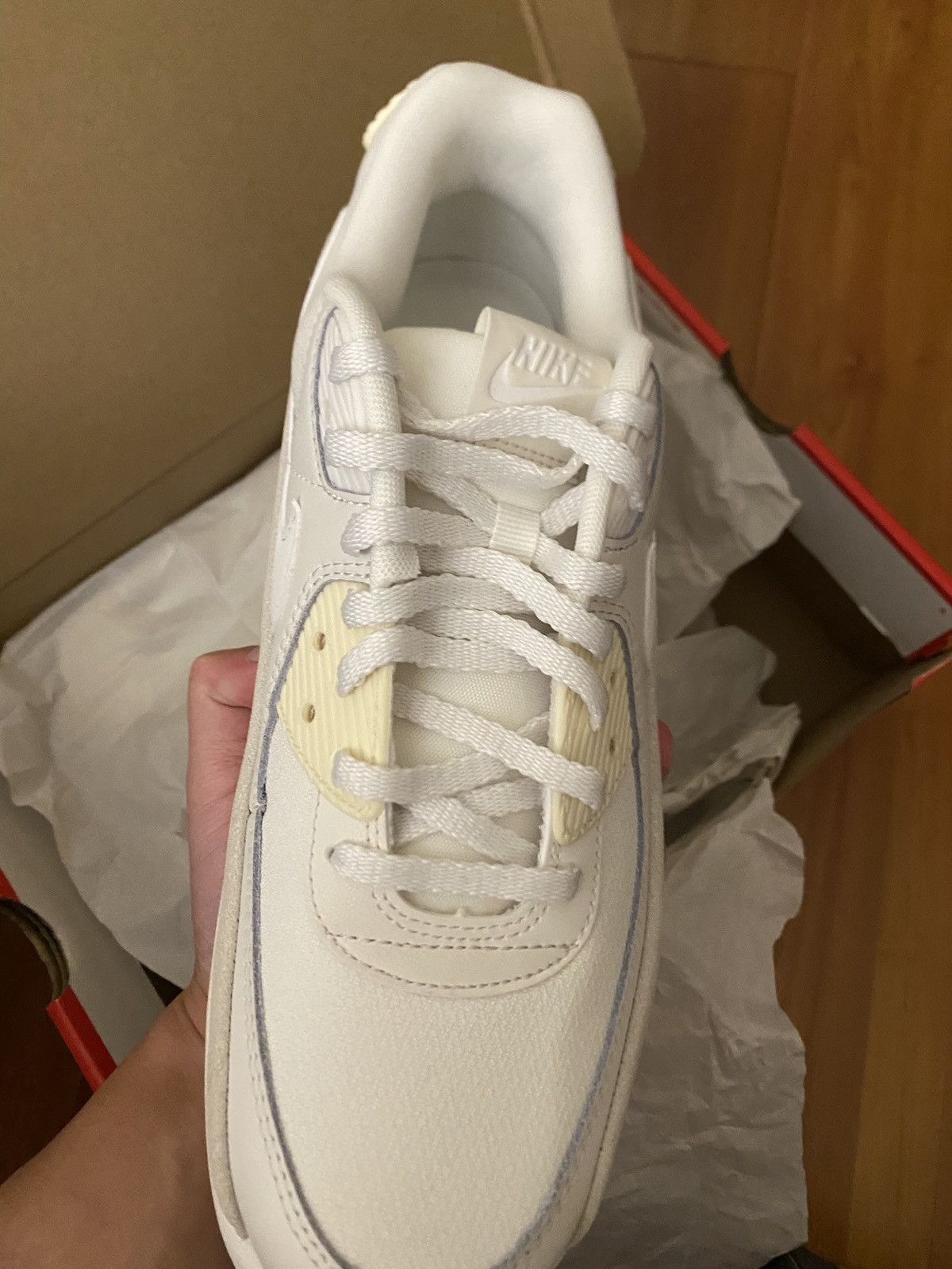 Nike Nike Air Max 90 LV8 Sail Phantom Size US 10.5 / EU 43-44 - 4 Thumbnail