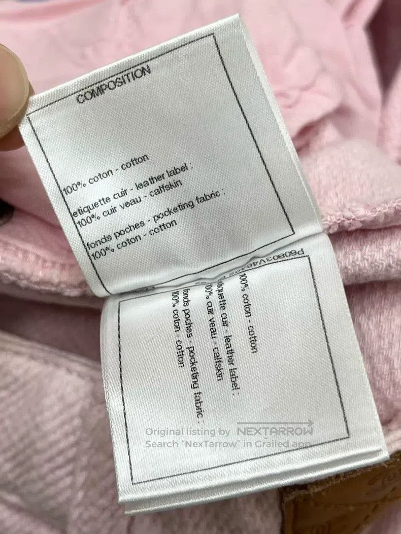 Chanel Chanel Pink old shorts Size 42" / US 20 - 7 Thumbnail