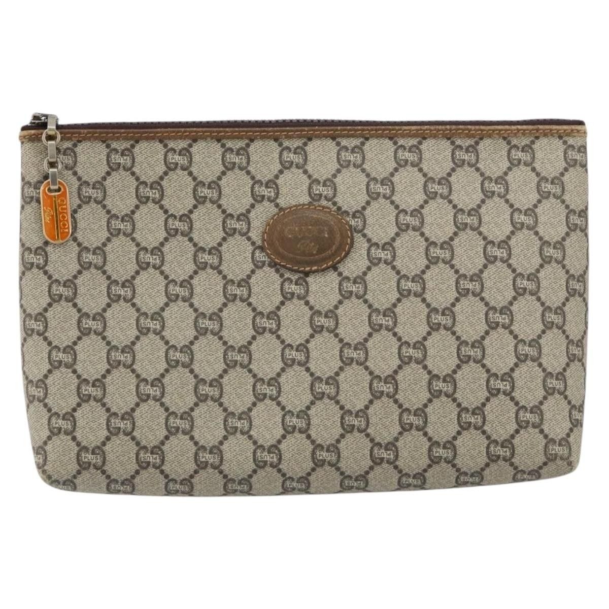 Gucci Gucci Zip Pouch GG Canvas Size ONE SIZE - 1 Thumbnail