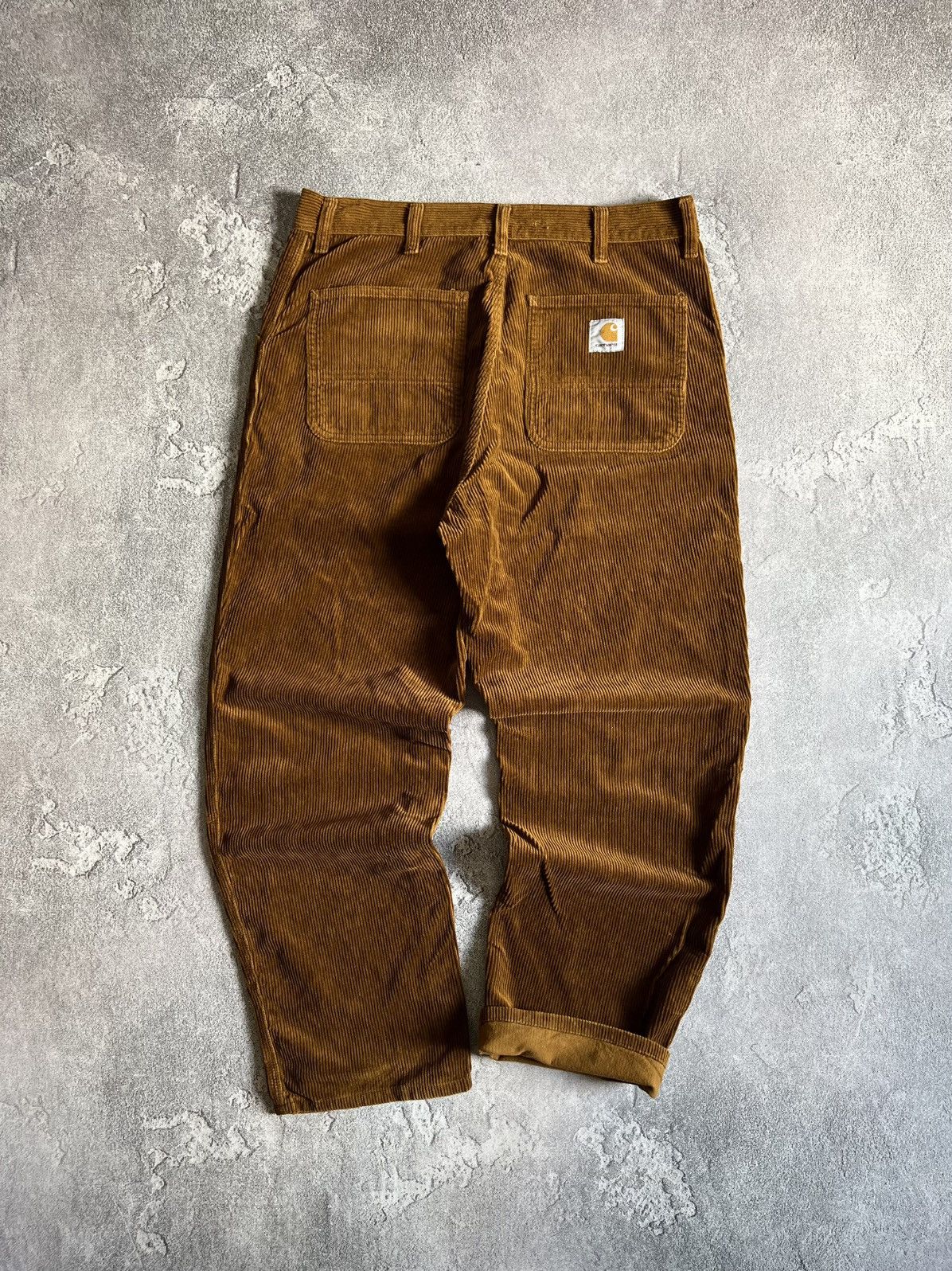 Vintage Carhartt WIP Klondike Corduroy Pants Velvet Sz 34x32