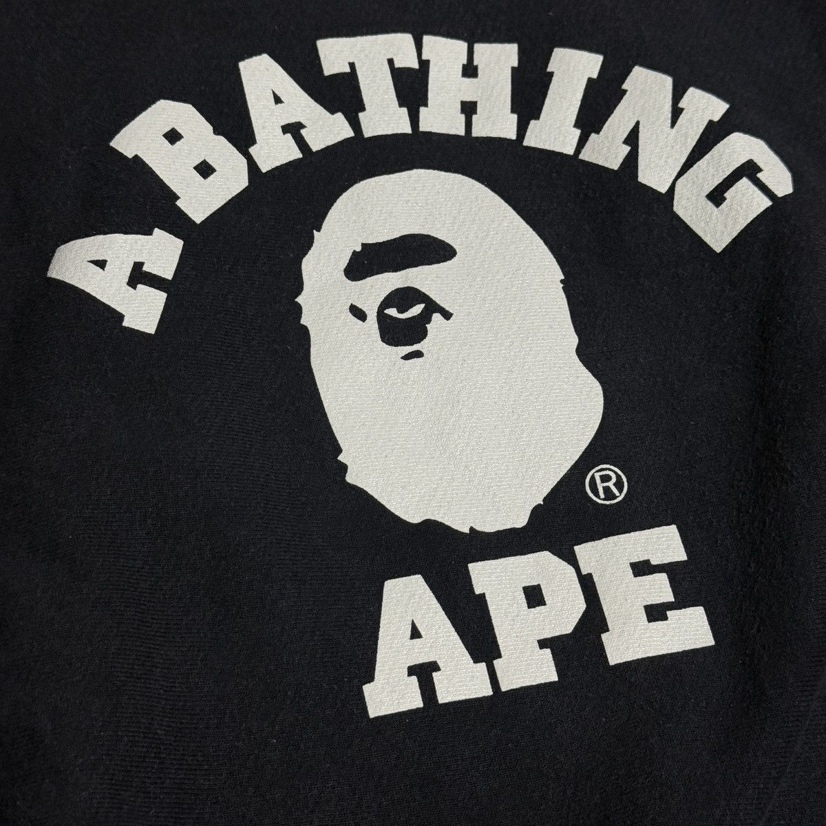 Bape × Champion M A Bathing Ape Champion reverse weave bape sweatshirt navy Size US M / EU 48-50 / 2 - 2 Thumbnail