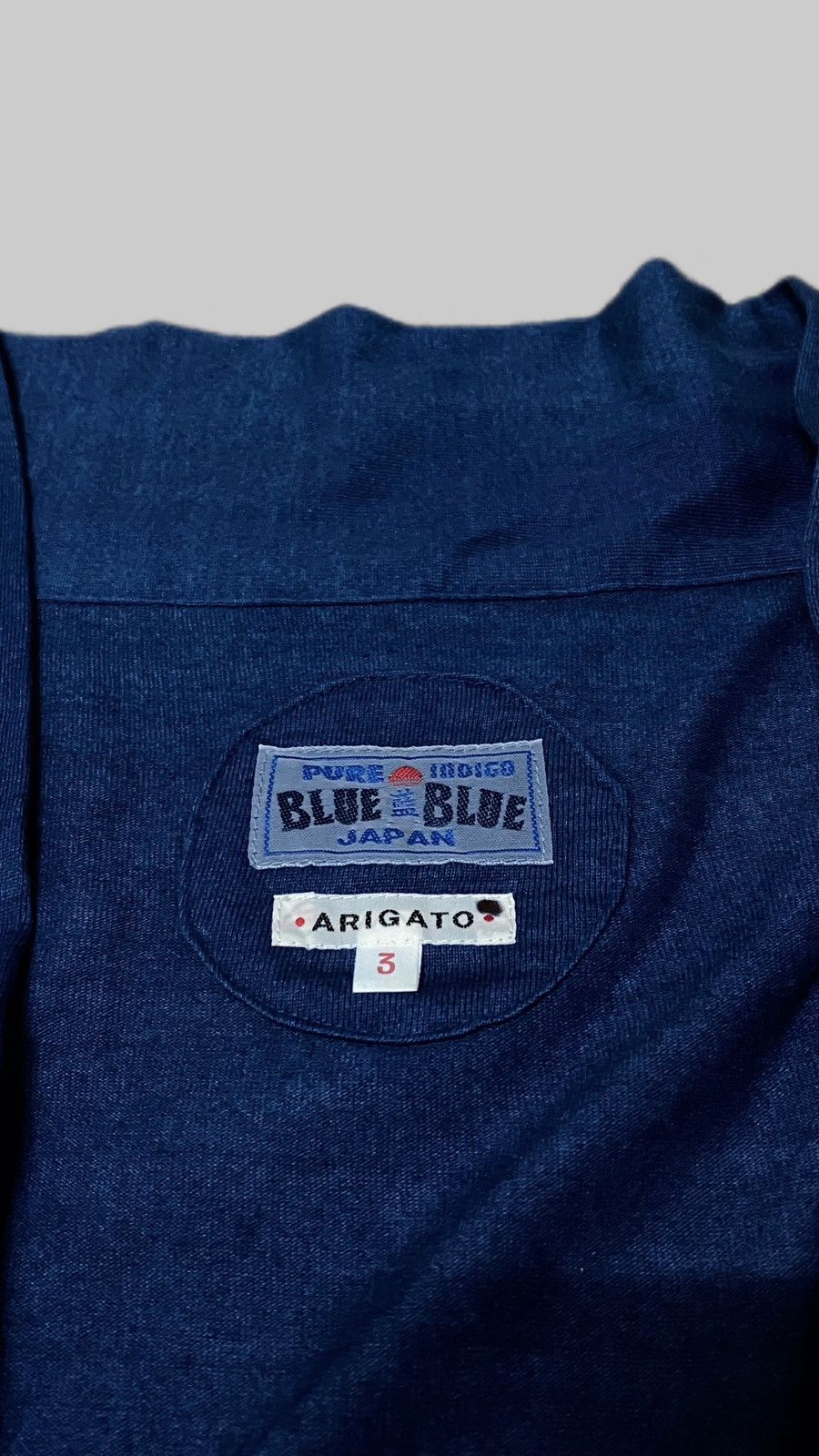 Blue Blue Japan × Indigo Vintage Blue Blue Japan Indigo Buttonless Cardigans Size US L / EU 52-54 / 3 - 2 Thumbnail