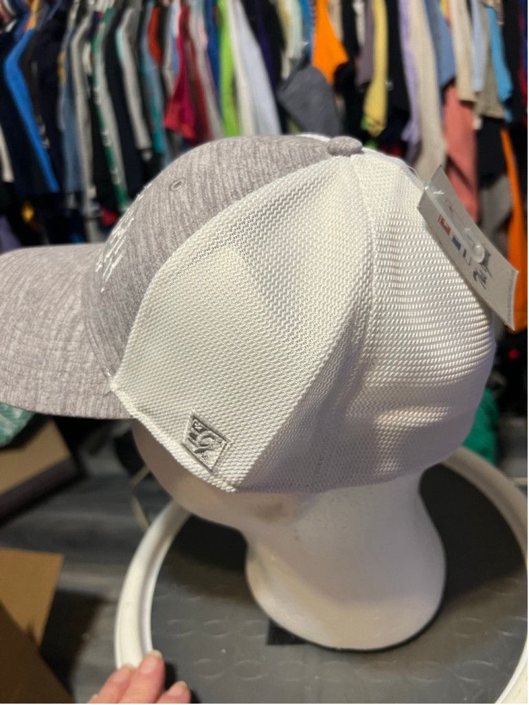 The Game Unisex The Game Baseball Cap Gray/White Size L/XL Size ONE SIZE - 2 Thumbnail