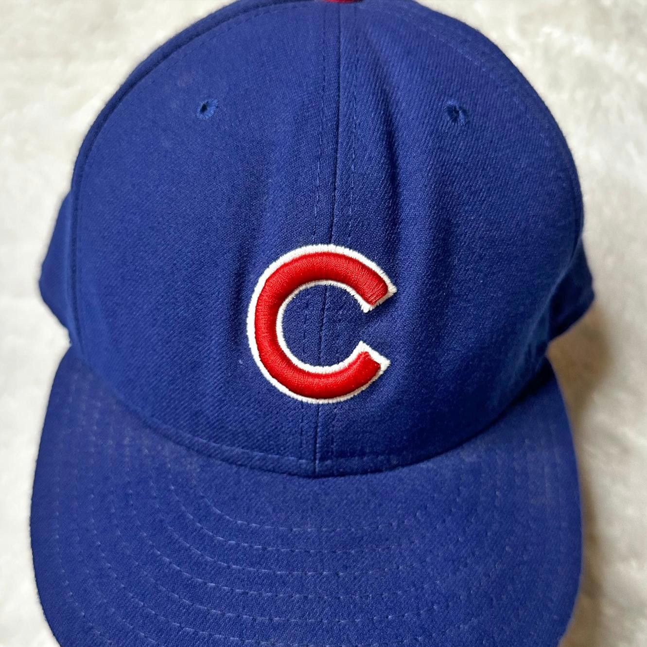 New Era × Vintage Vintage New Era Chicago Cubs Fitted Hat 7 3/4 MLB Baseball Size ONE SIZE - 3 Thumbnail
