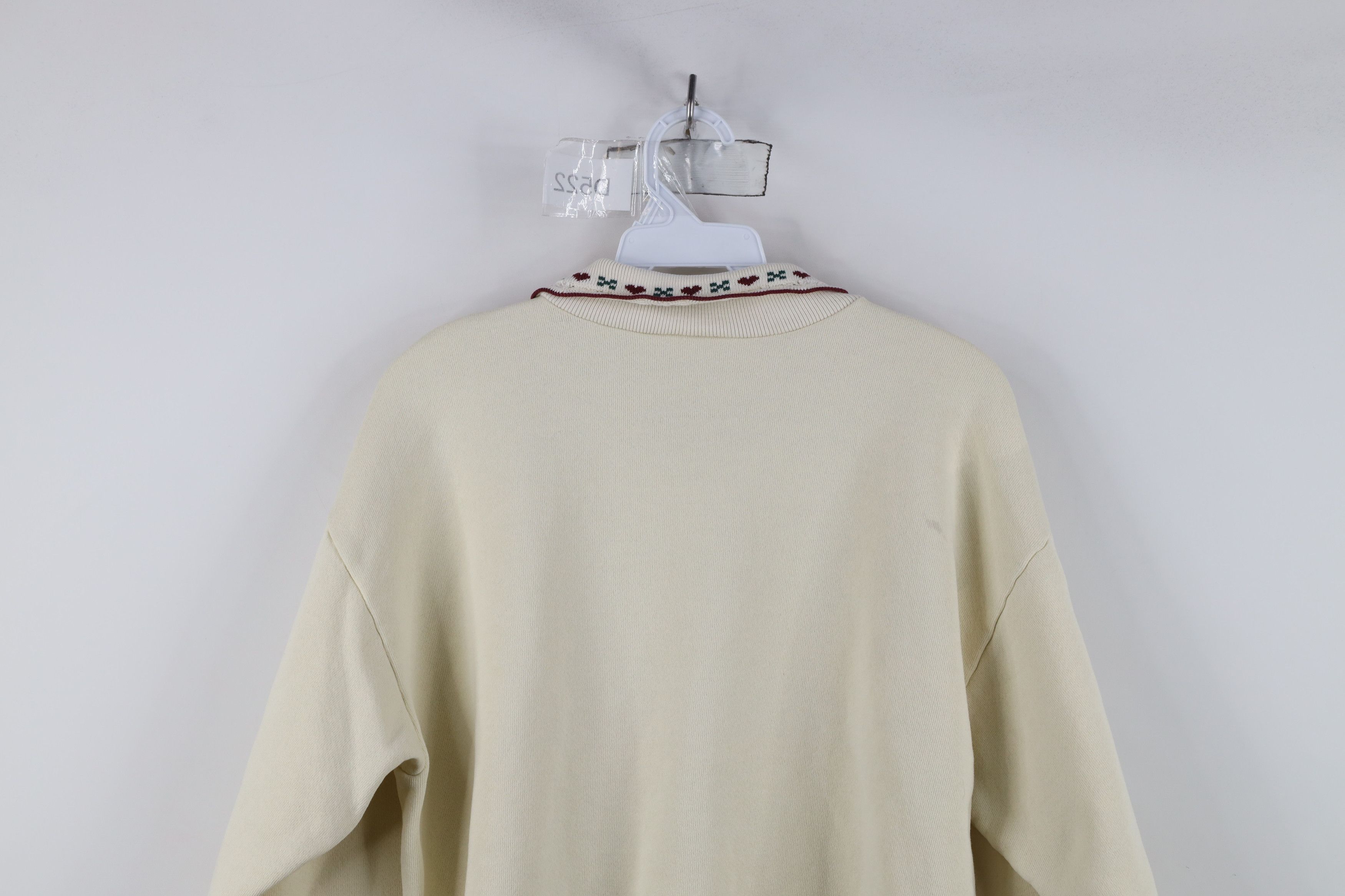 Vintage Vintage 90s Streetwear Lighthouse Collared Sweatshirt USA Size L / US 10 / IT 46 - 13 Thumbnail