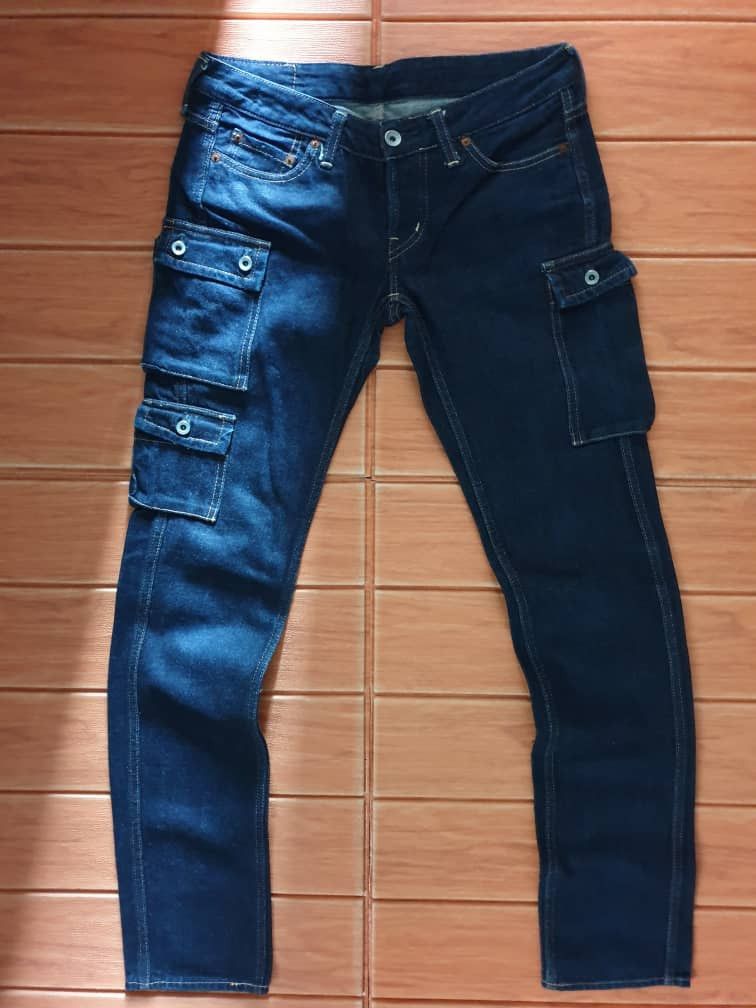 Japanese Brand 💥John bull multipocket denim jeans Size 30" / US 8 / IT 44 - 1 Thumbnail