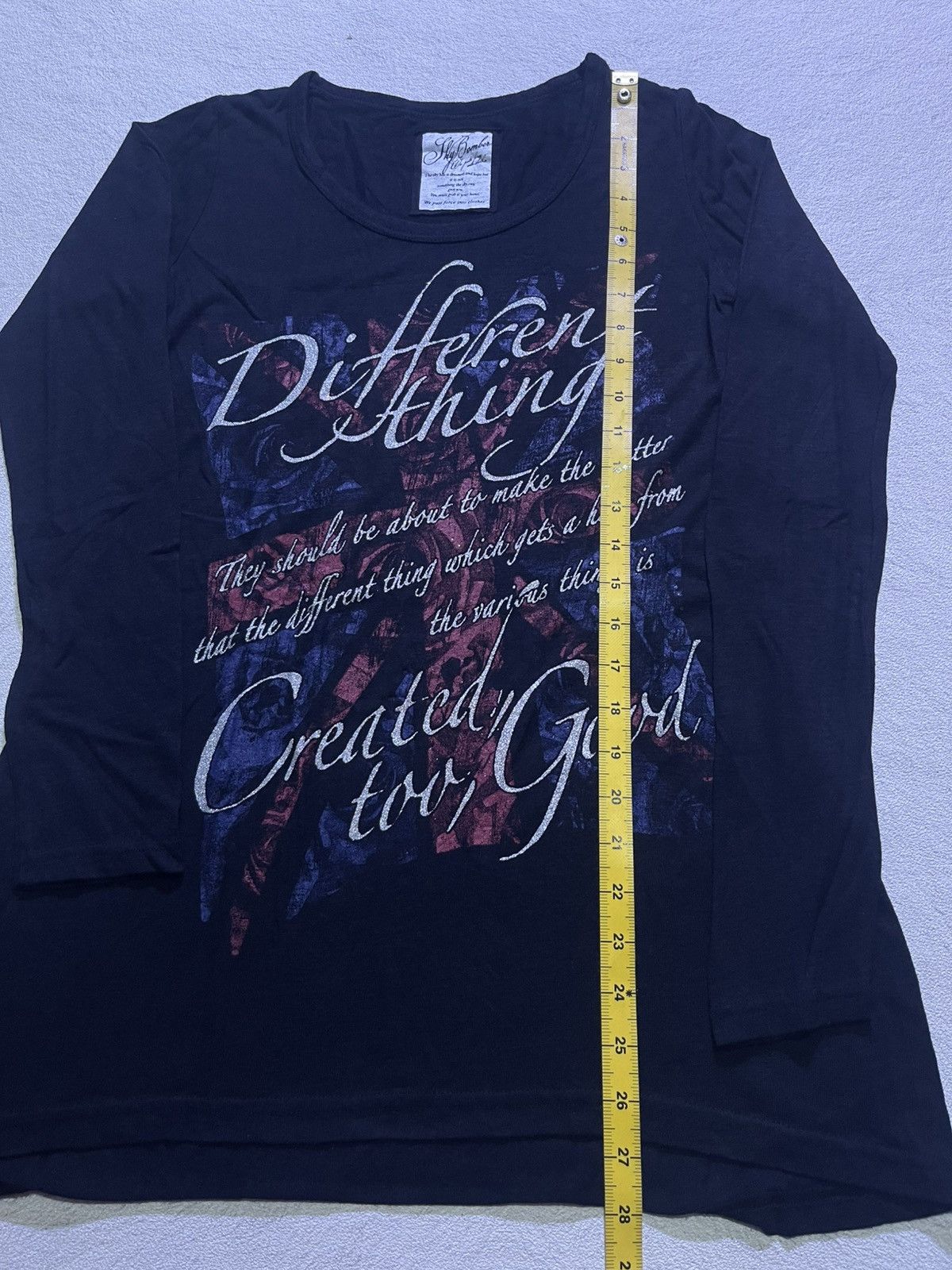 Hysteric Glamour Y2K DIFFERENT THING long sleeve tshirt Size S / US 4 / IT 40 - 6 Thumbnail