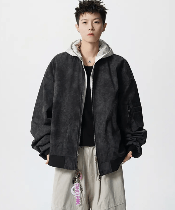 Japanese Brand Fake Two-Piece Men's Jacket Tie-Dye Size US S / EU 44-46 / 1 - 1 Thumbnail