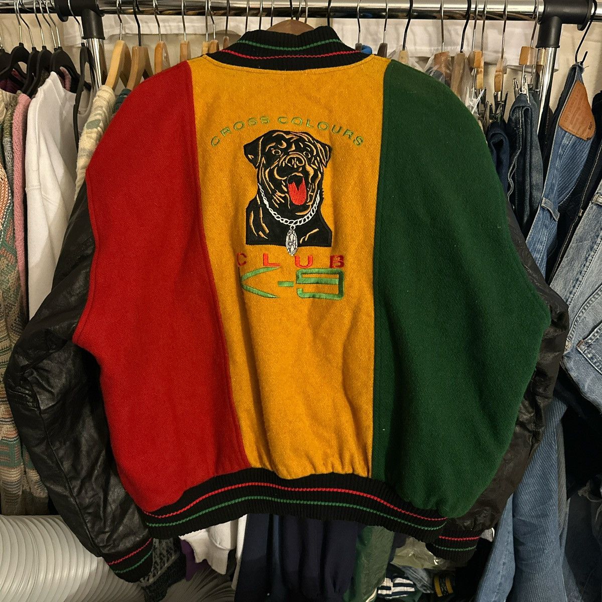 Cross Colours Vintage Cross Colours K-9 Club Jacket Size US XL / EU 56 / 4 - 5 Thumbnail