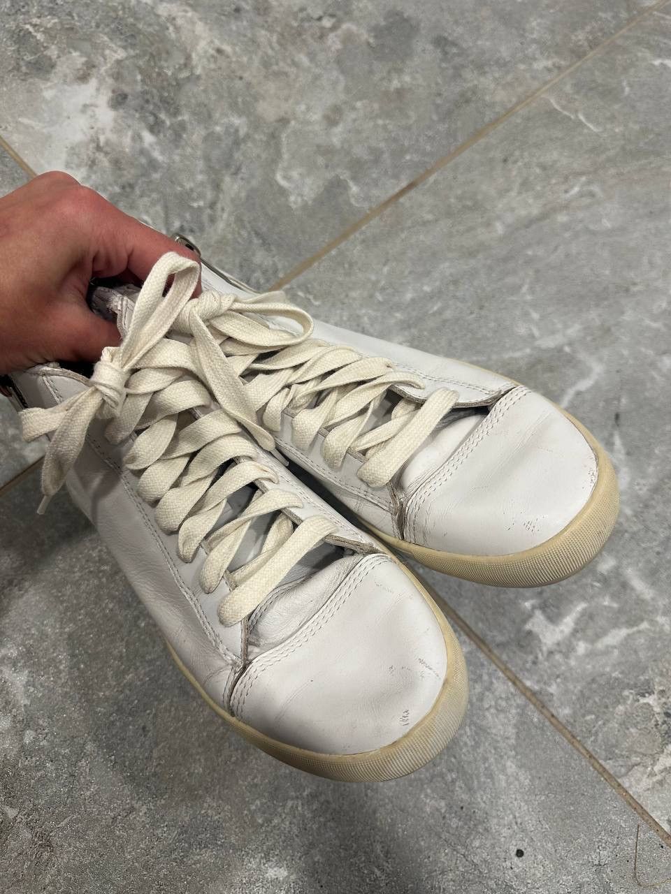 Diesel Diesel Zip Round S Nentish Mid Leather Sneakers Boots Size US 8.5 / IT 38.5 - 9 Thumbnail