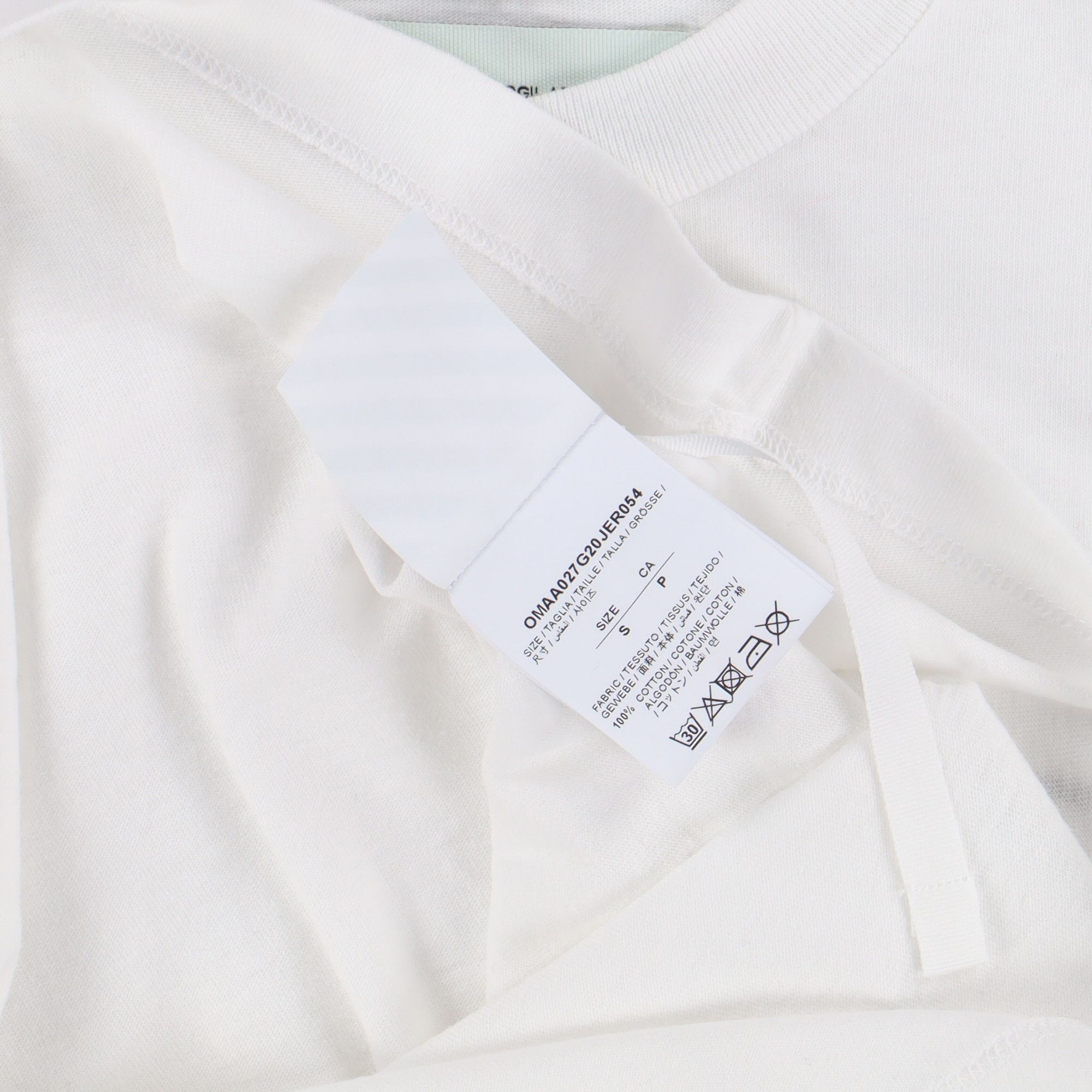 Off-White White Tape Arrows Logo T-Shirt Size US S / EU 44-46 / 1 - 9 Thumbnail