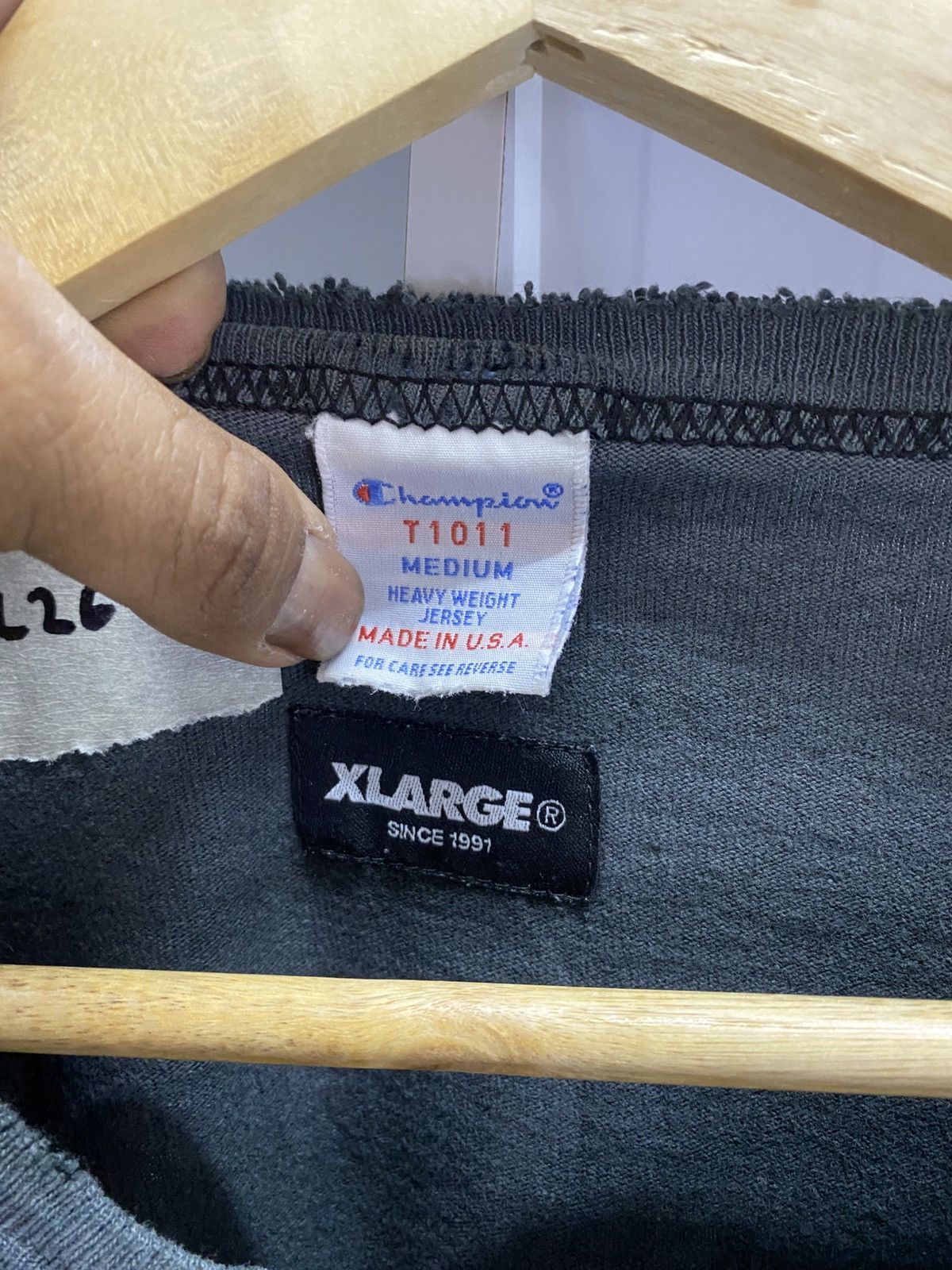 Champion × Vintage × X-LARGE Vintage Champion X X-Large Distressed Size US M / EU 48-50 / 2 - 10 Thumbnail
