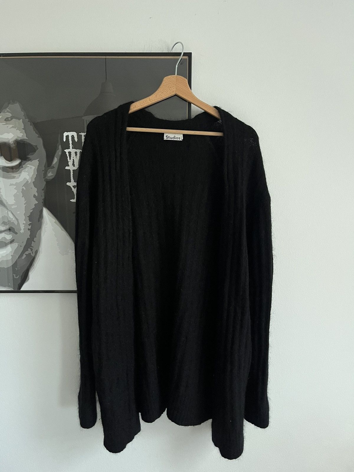 Acne Studios Women's Raya Sh Mohair Paw14 Long Cardigan