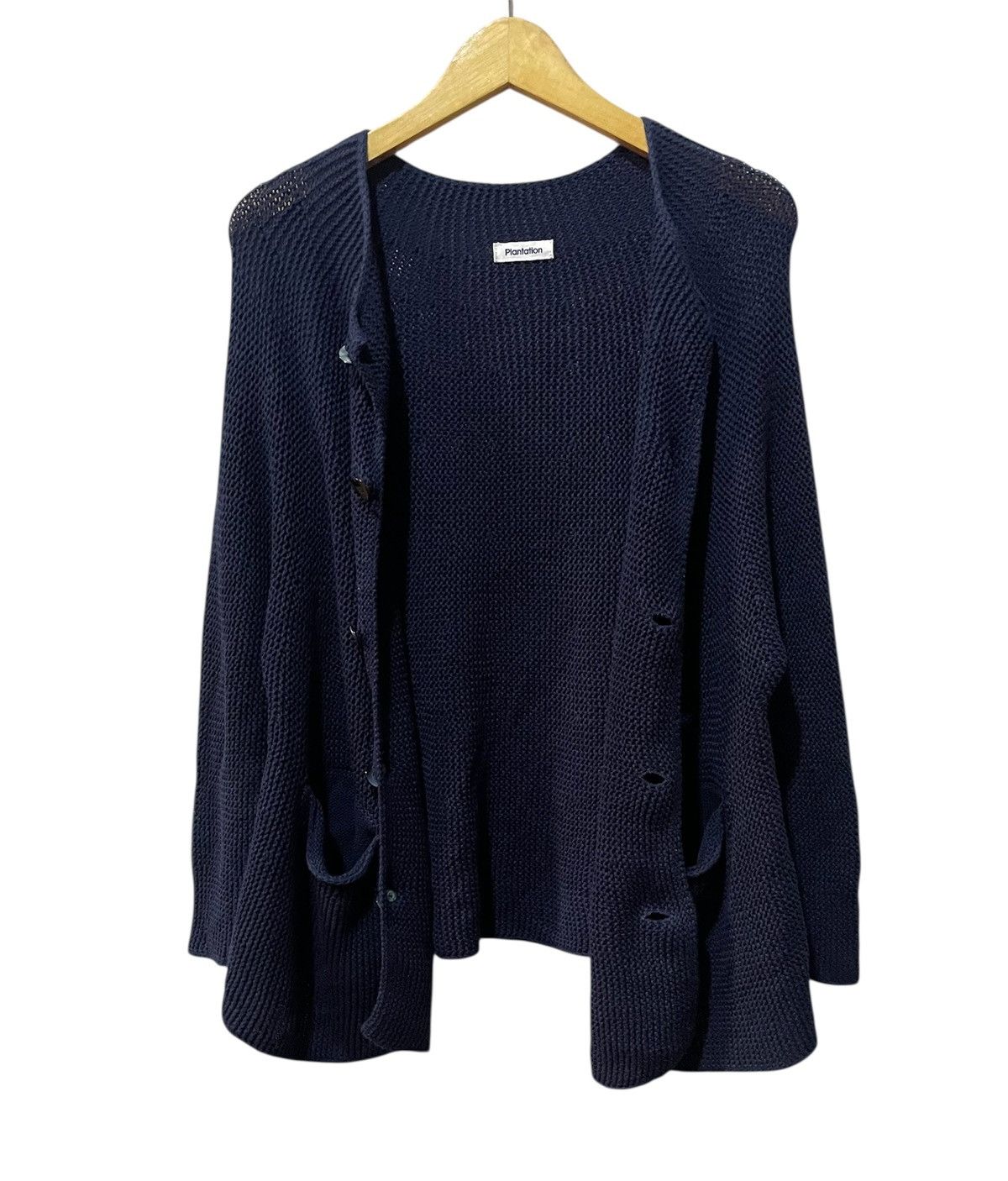 Issey Miyake PLANTATION BY ISSEY MIYAKE WOMAN CARDIGAN KNITWEAR Size XS / US 0-2 / IT 36-38 - 5 Thumbnail