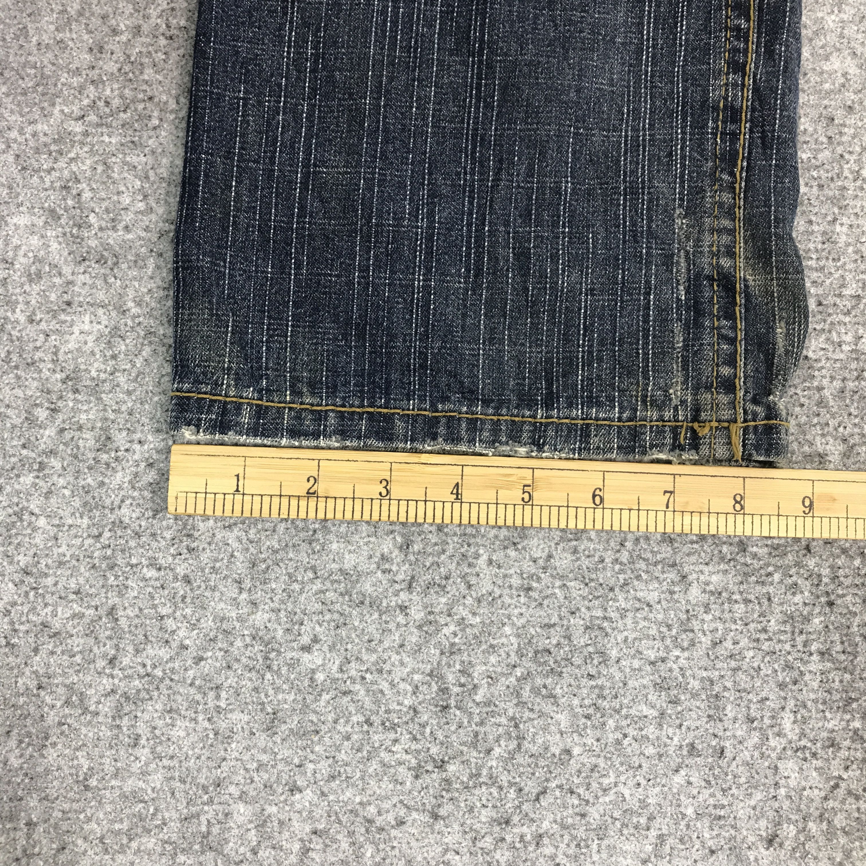 Japanese Brand PUNK GRI GRI JAPAN DENIM STYLE PANTS Size US 32 / EU 48 - 11 Thumbnail