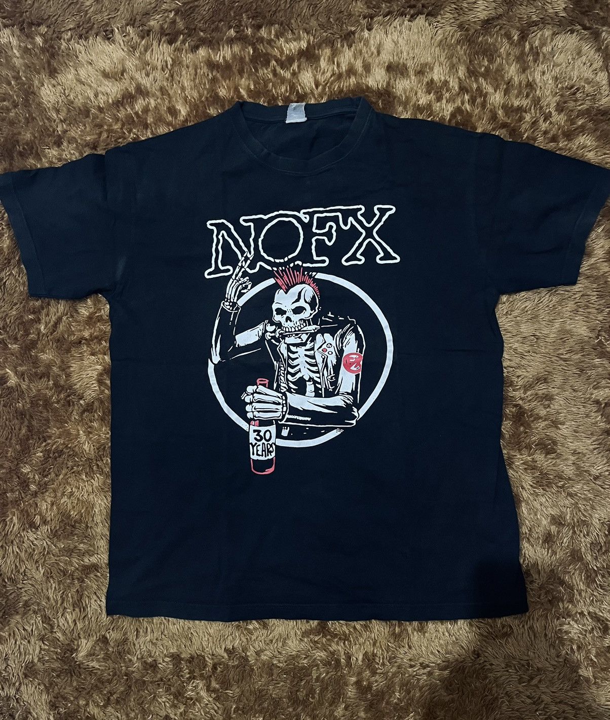 Band Tees Nofx 30years PunkSkull Drink Size US XL / EU 56 / 4 - 1 Thumbnail